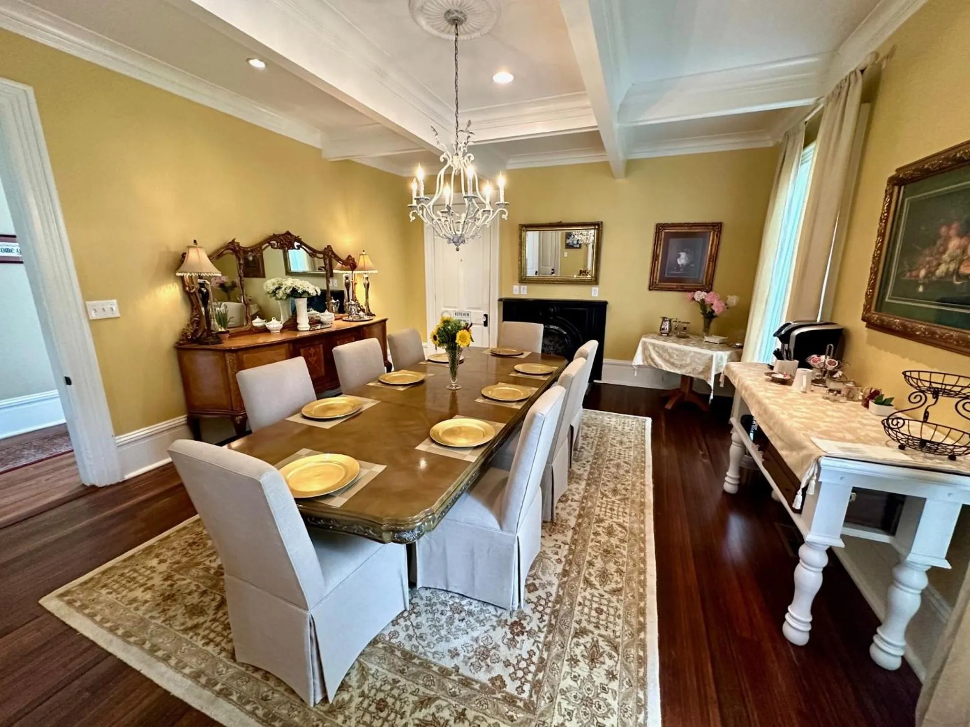 Dining area in The Wynne House Inn