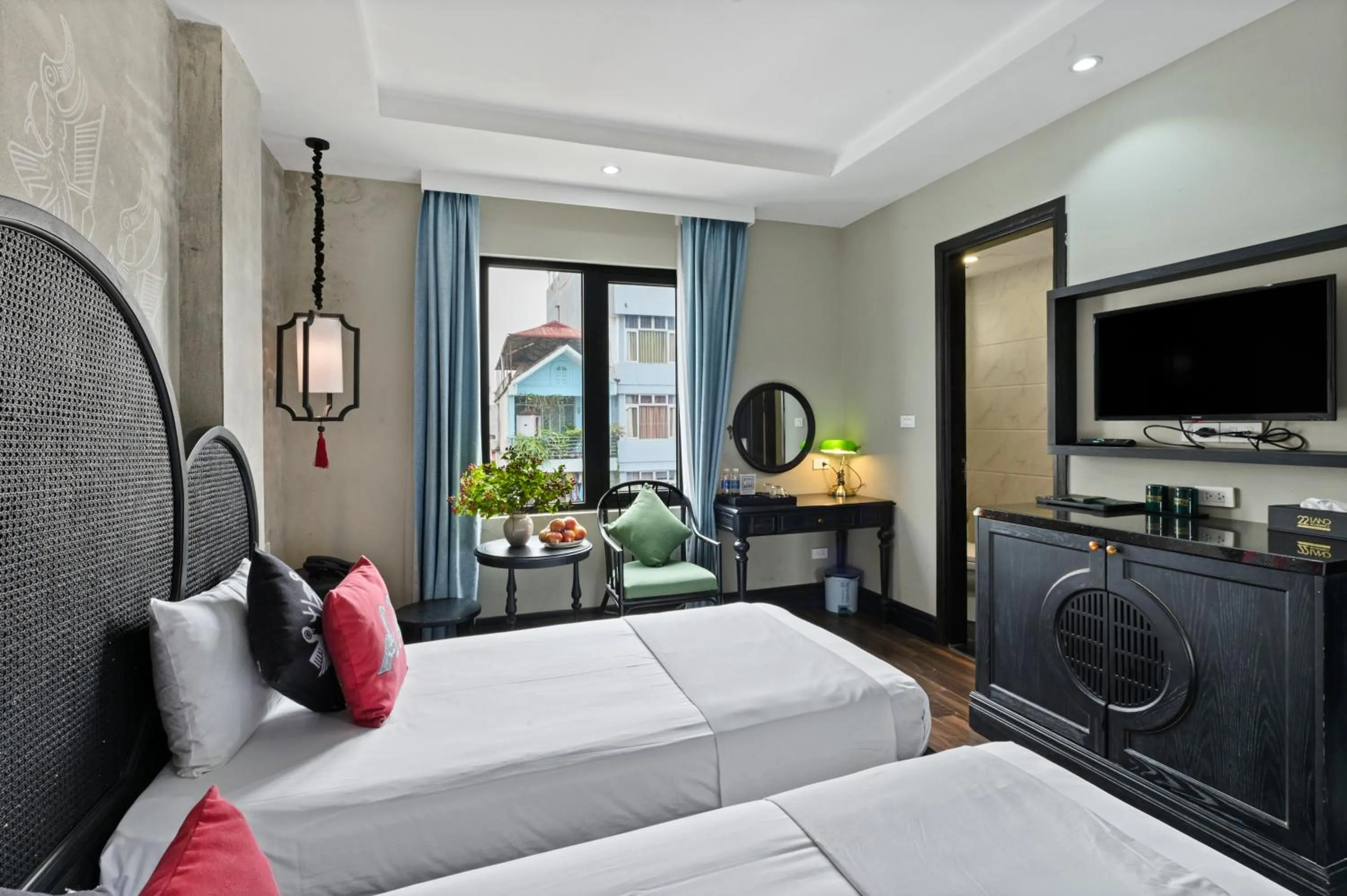 Bed in 22Land Residence Hotel & Spa 52 Ngo Huyen