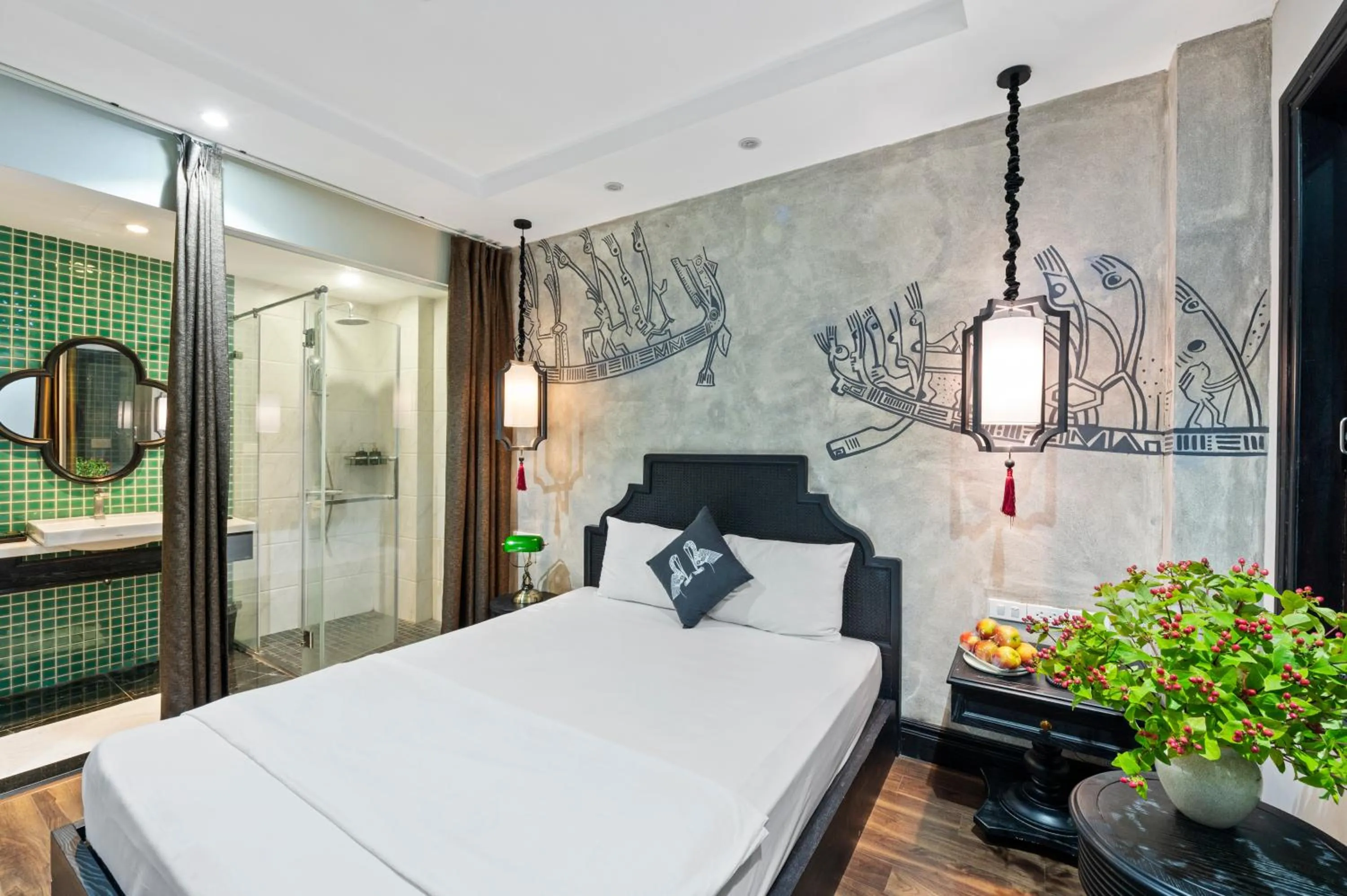 Bed in 22Land Residence Hotel & Spa 52 Ngo Huyen