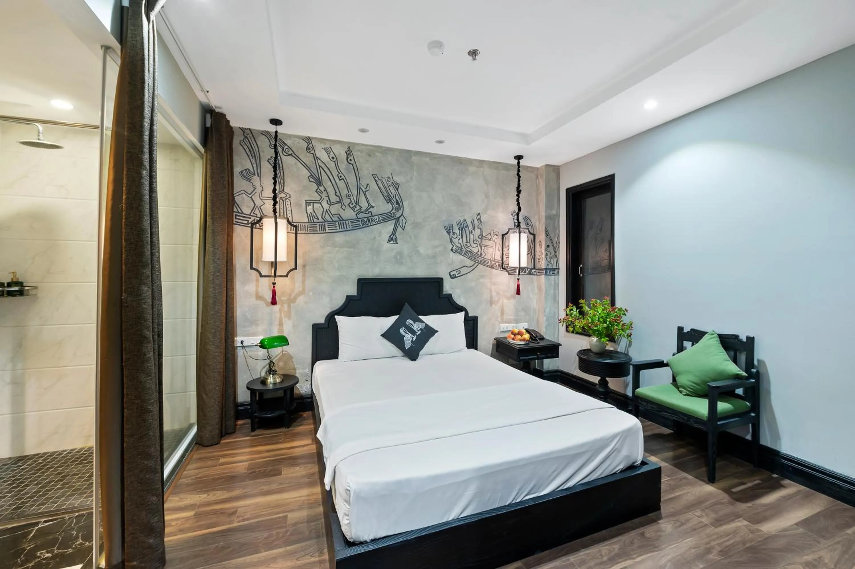 Bed in 22Land Residence Hotel & Spa 52 Ngo Huyen
