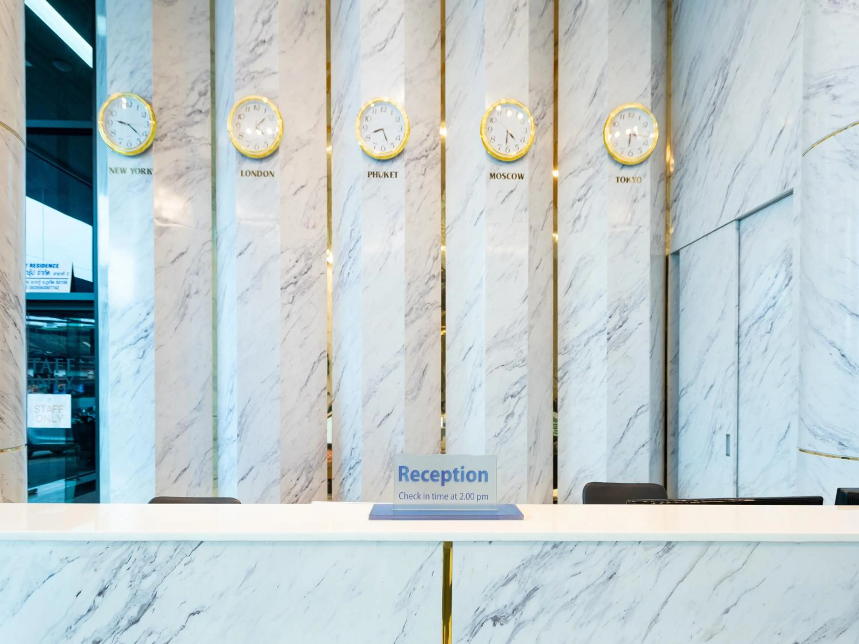 Lobby or reception in Patong Bay Residence