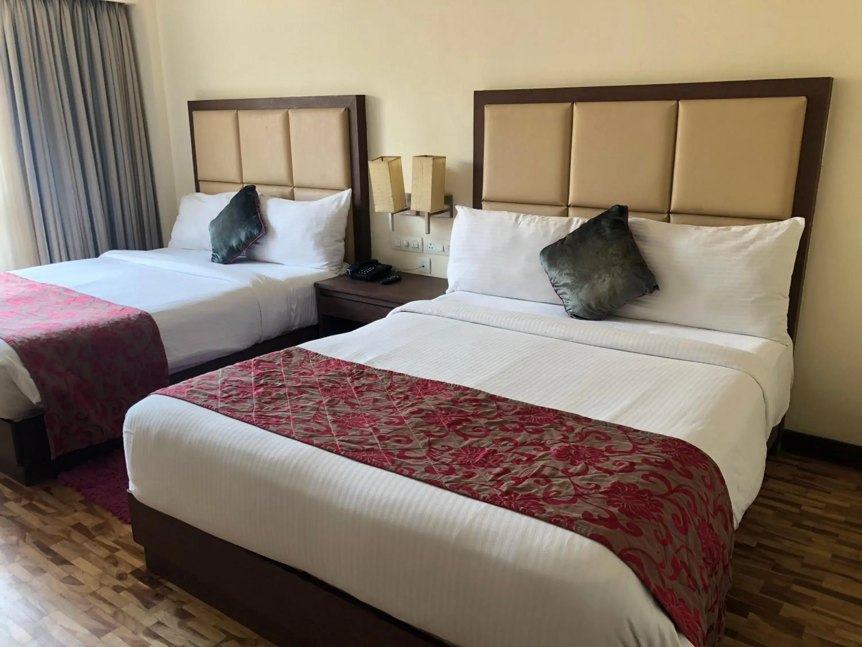 Bed in The Chariot Resort and Spa Bed in The Chariot Resort and Spa