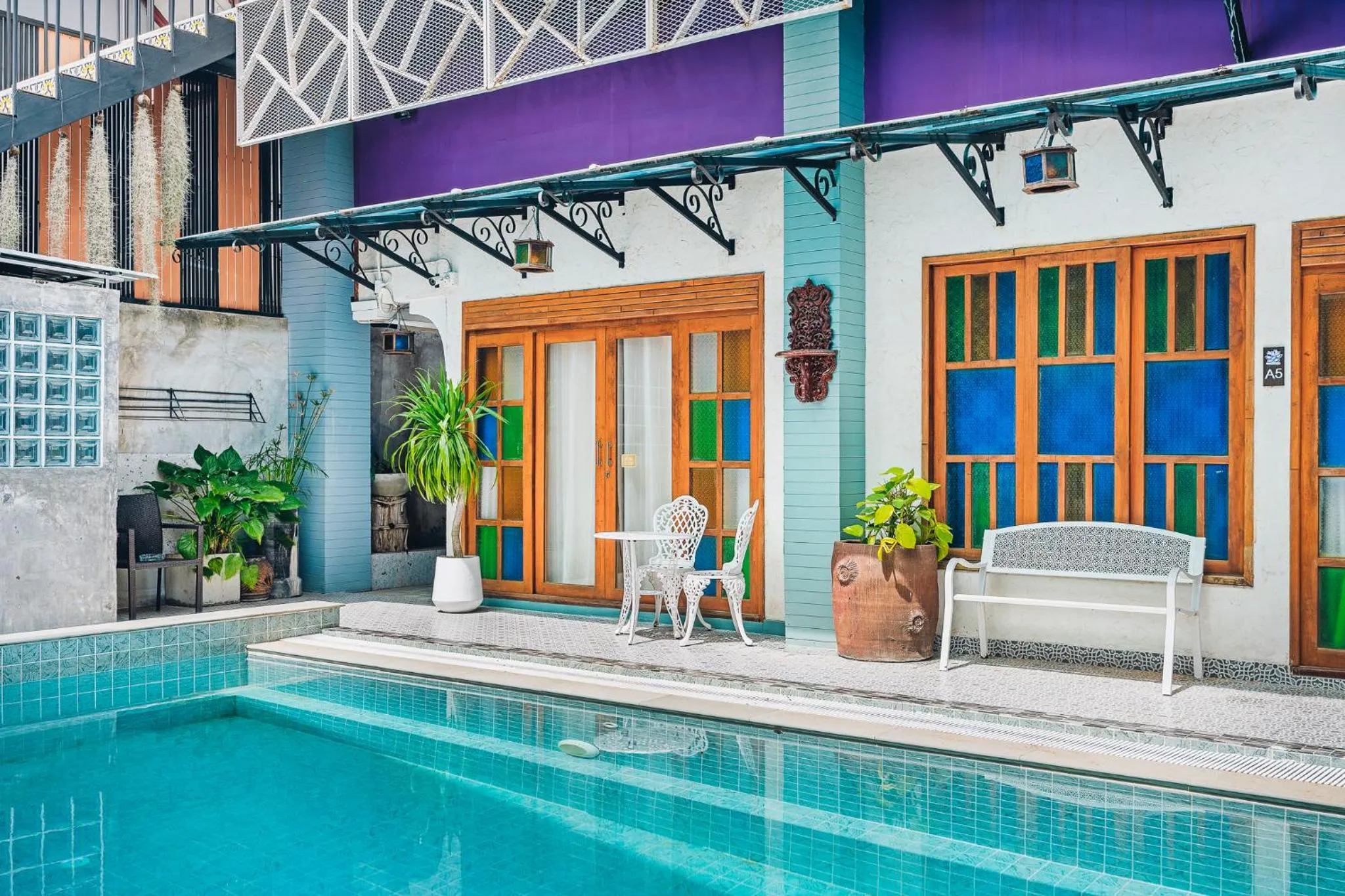 Pool view in The Villager Fishermans Village