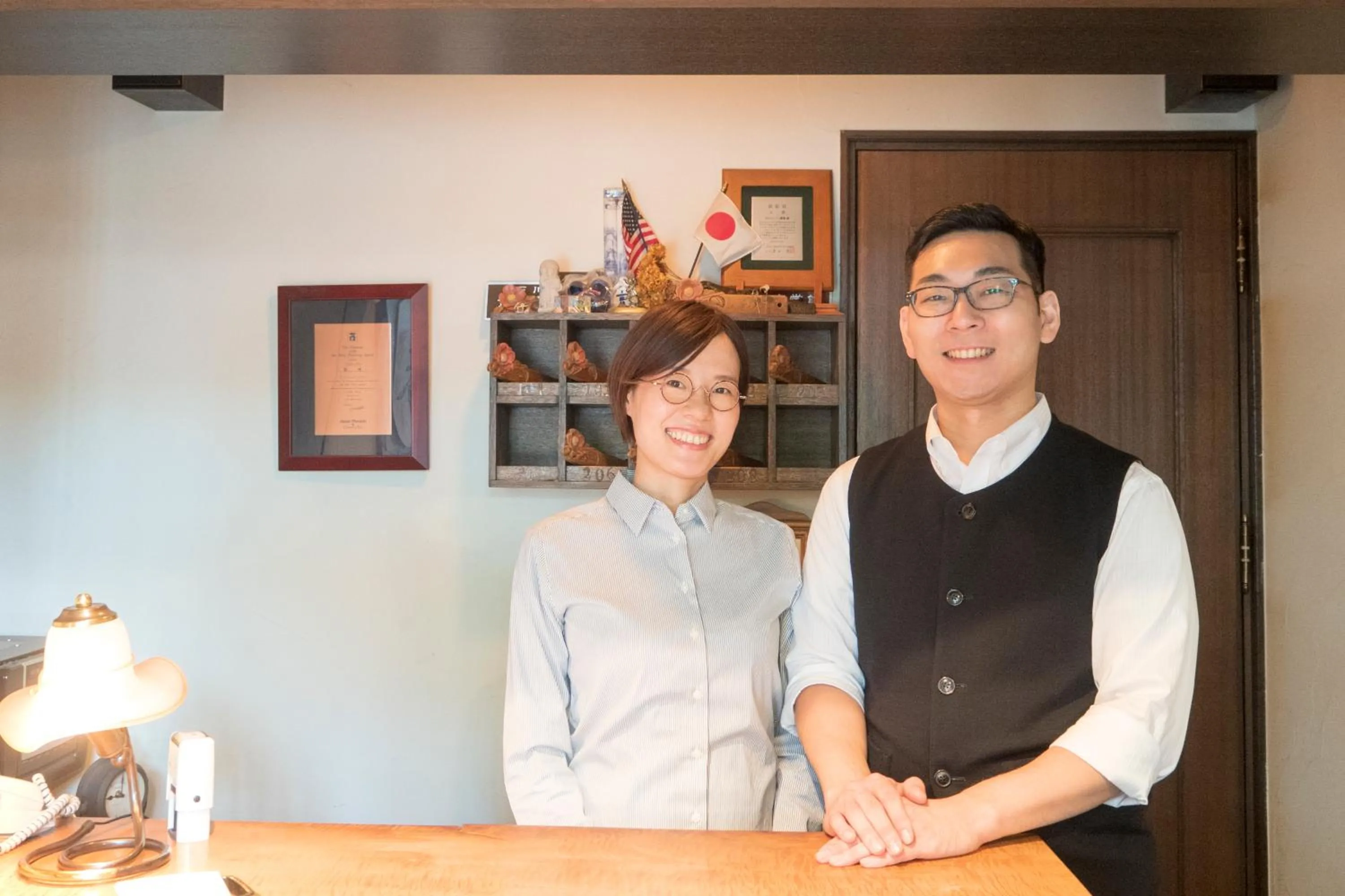 Staff in Camellia Inn Yukitsubaki