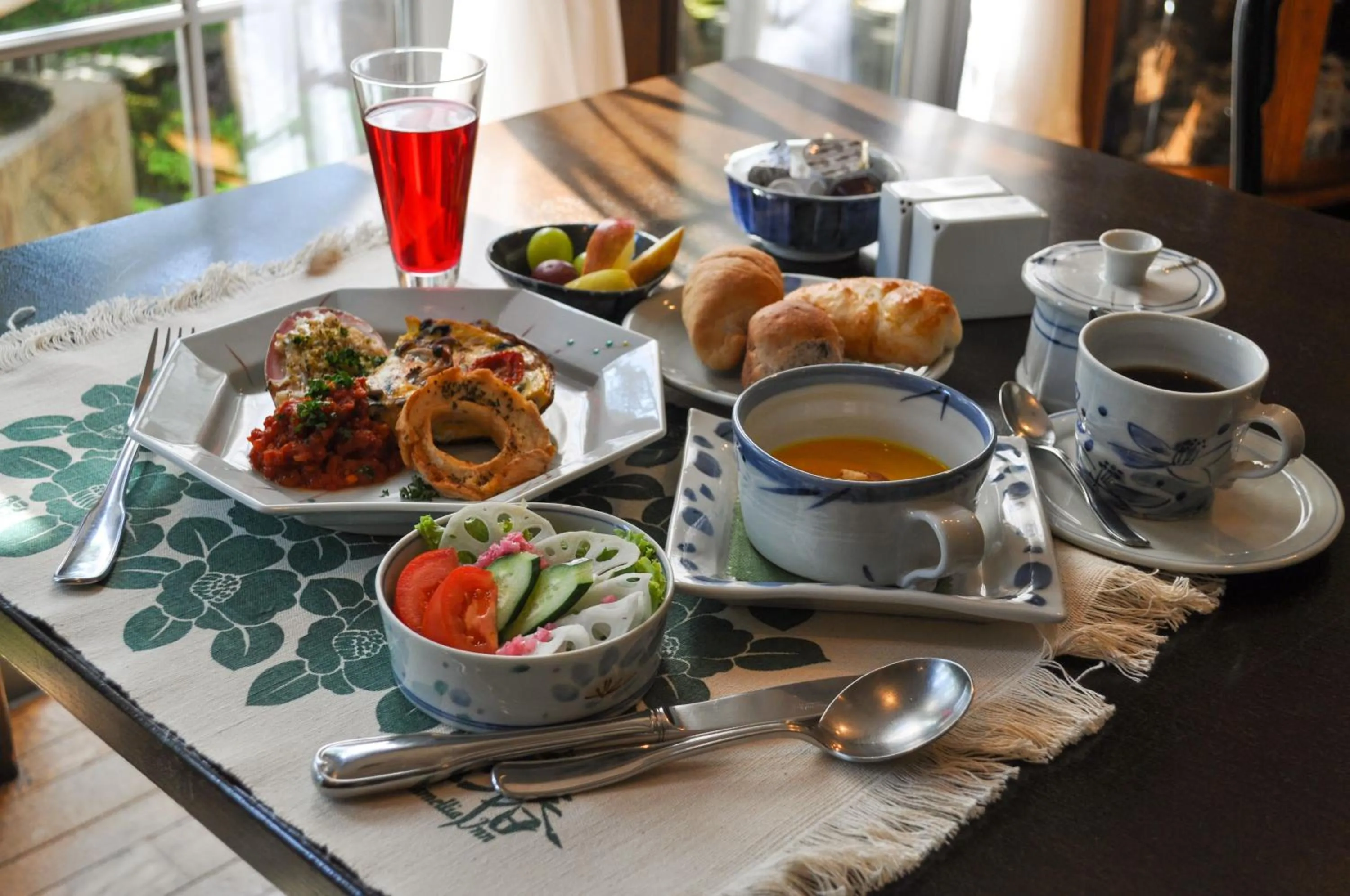 Food in Camellia Inn Yukitsubaki