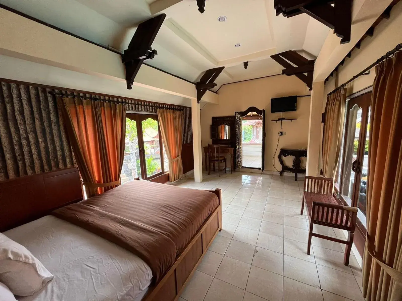 Bedroom, Bed in Pande Permai Bungalows Bedroom, Bed in Pande Permai Bungalows