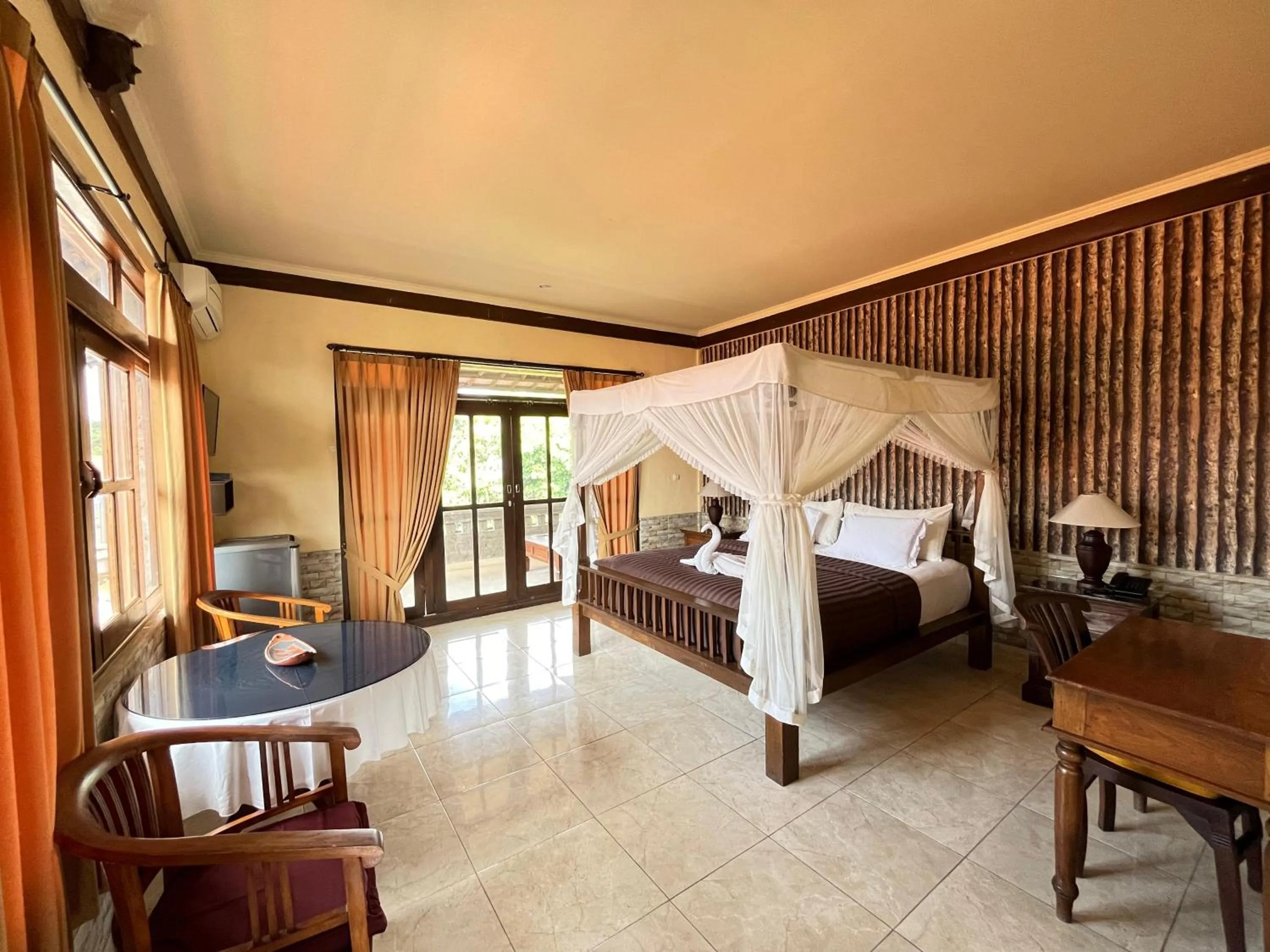 Bedroom, Bed in Pande Permai Bungalows