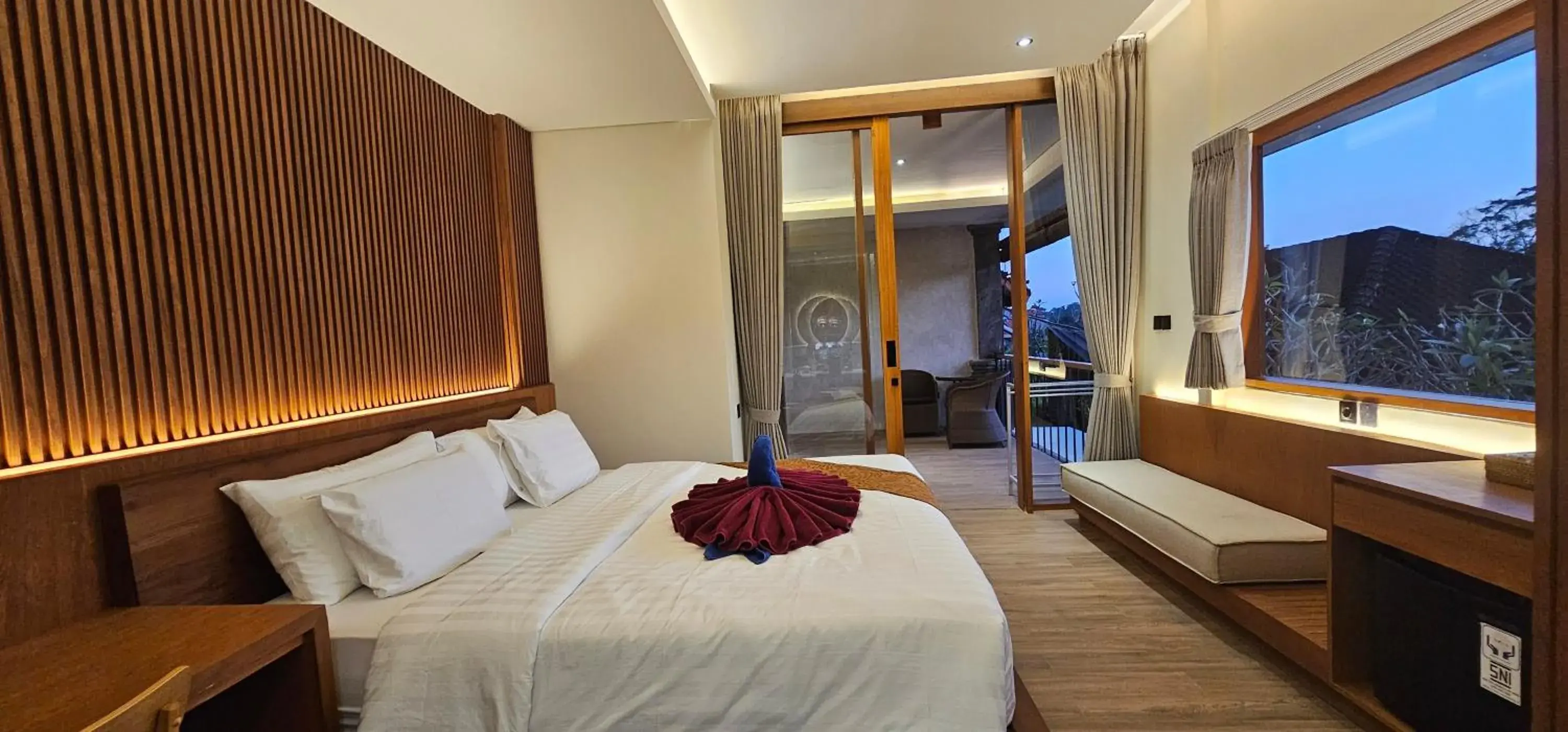 Bed in Kun - Kun Guest House Ubud Bed in Kun - Kun Guest House Ubud