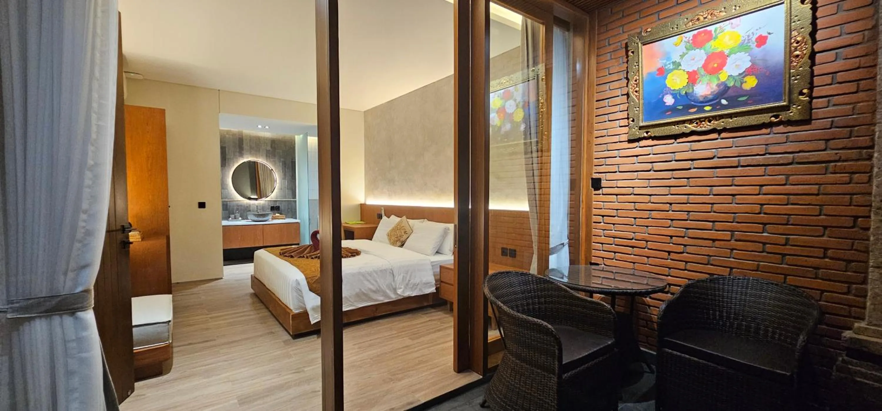 Bed in Kun - Kun Guest House Ubud