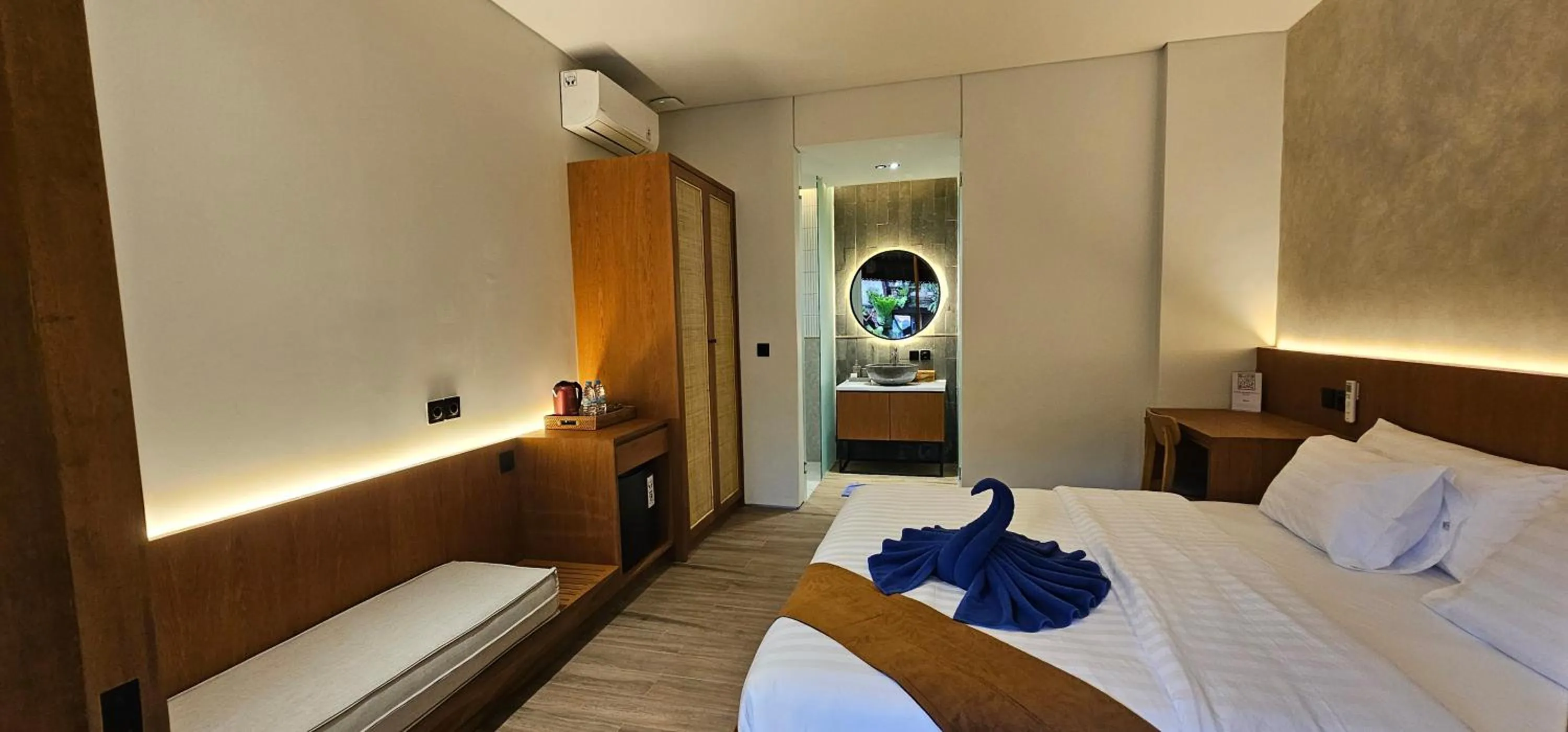 Bed in Kun - Kun Guest House Ubud