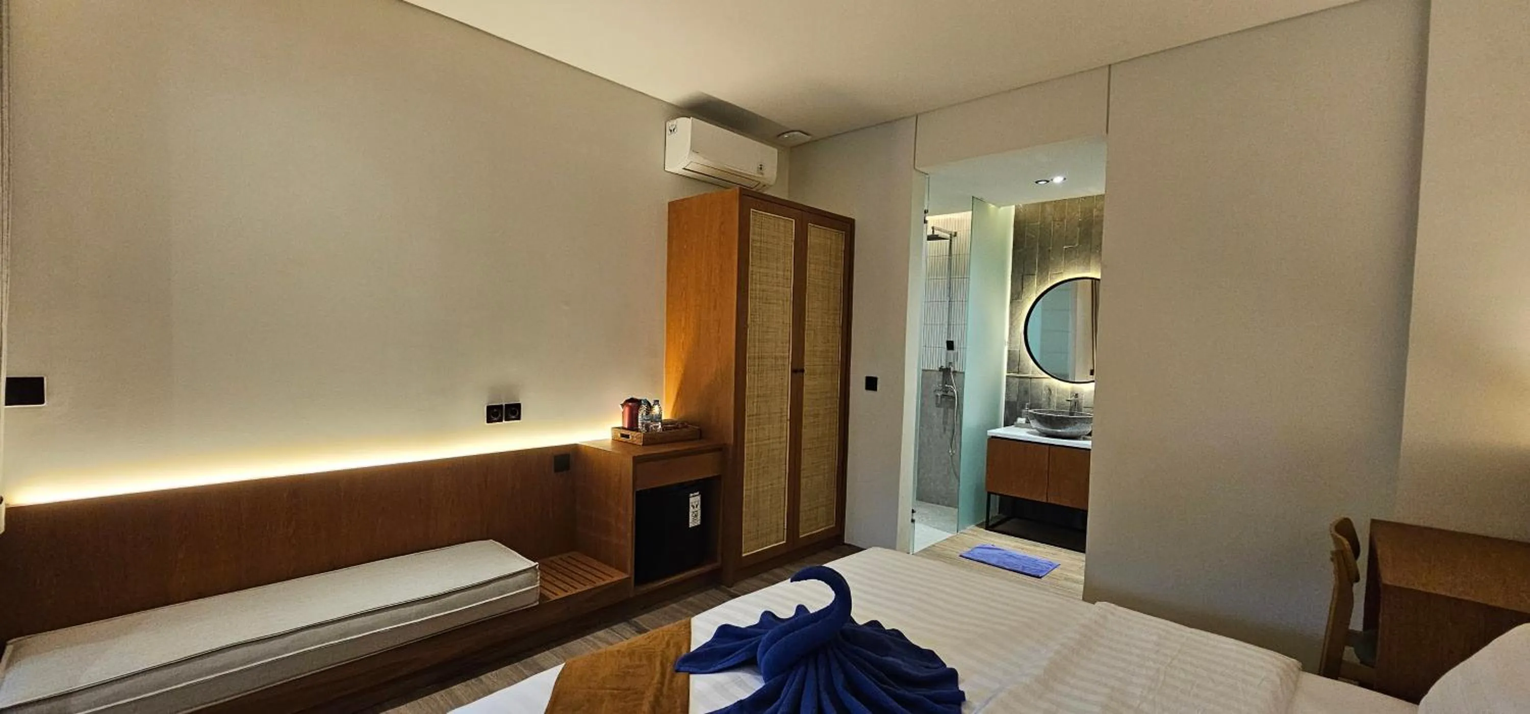 Bed in Kun - Kun Guest House Ubud