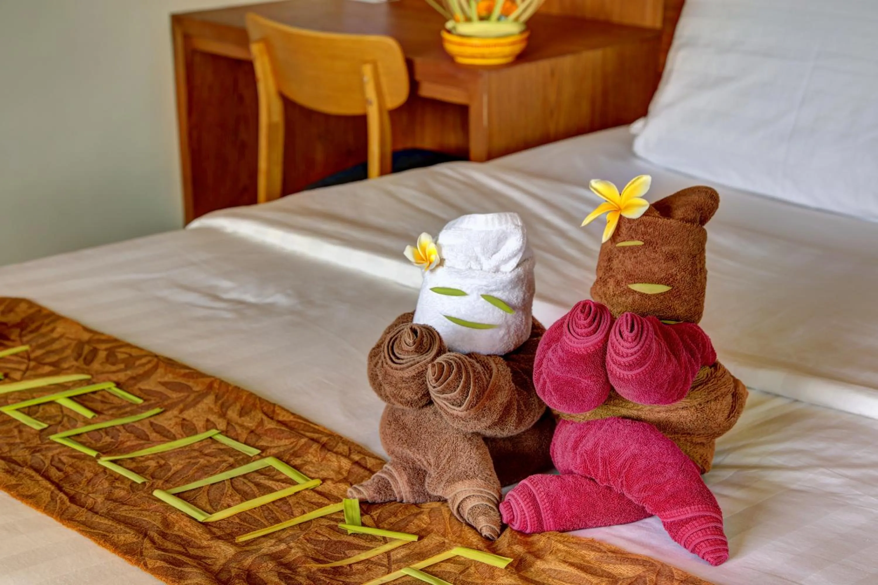 Bed in Kun - Kun Guest House Ubud