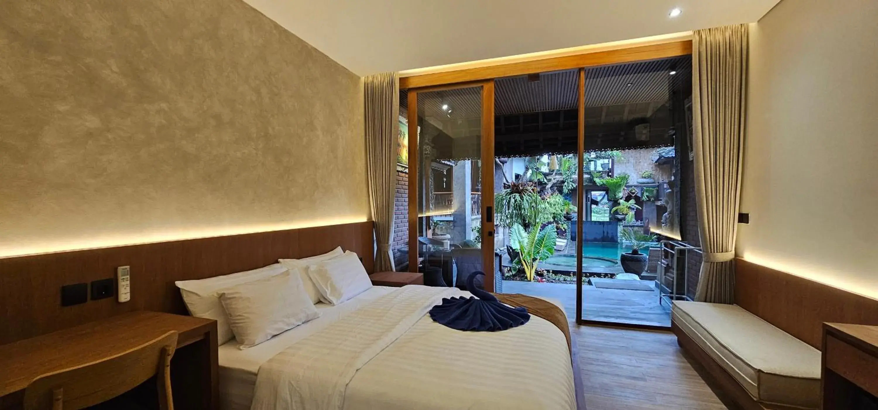 Bed in Kun - Kun Guest House Ubud Bed in Kun - Kun Guest House Ubud