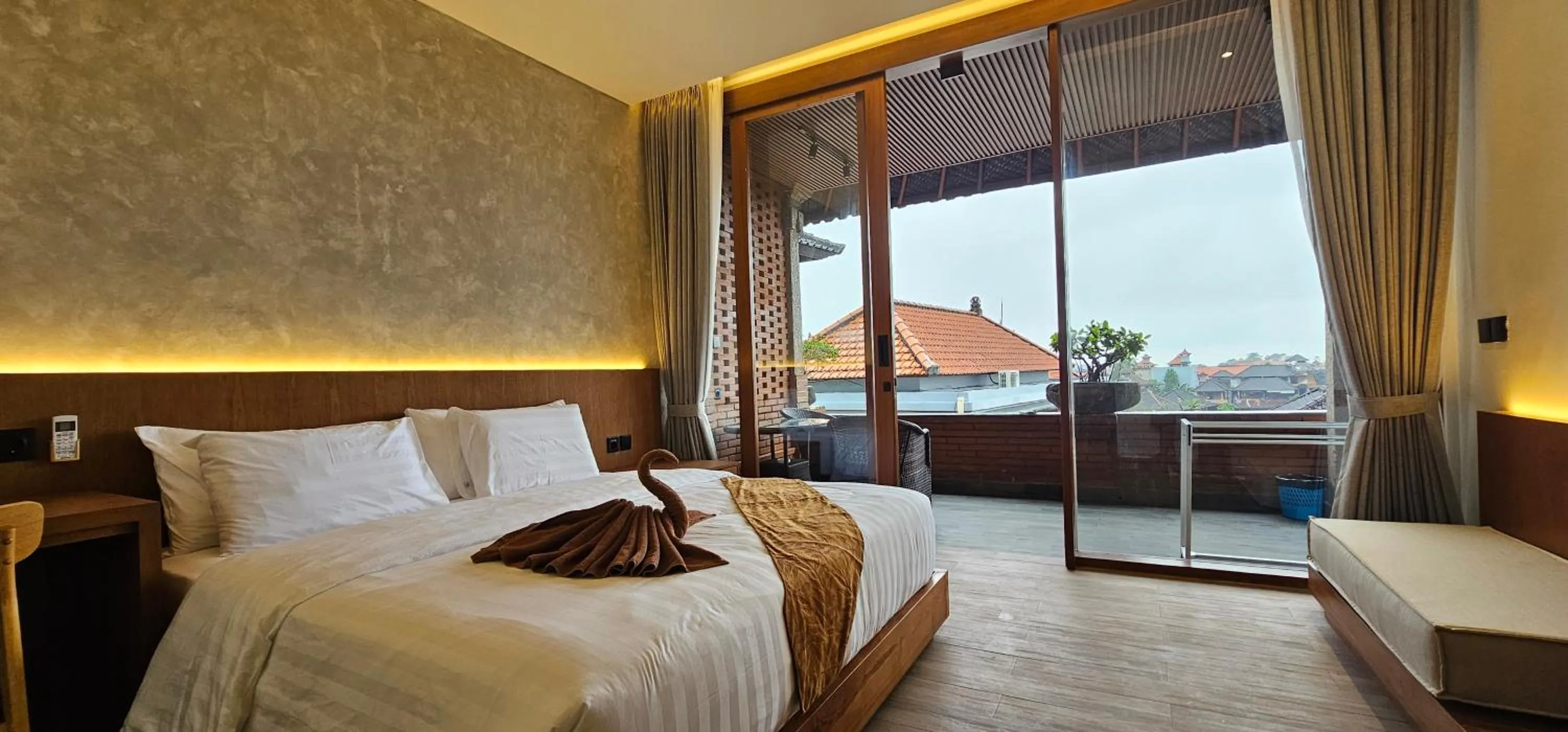 Bedroom, Bed in Kun - Kun Guest House Ubud