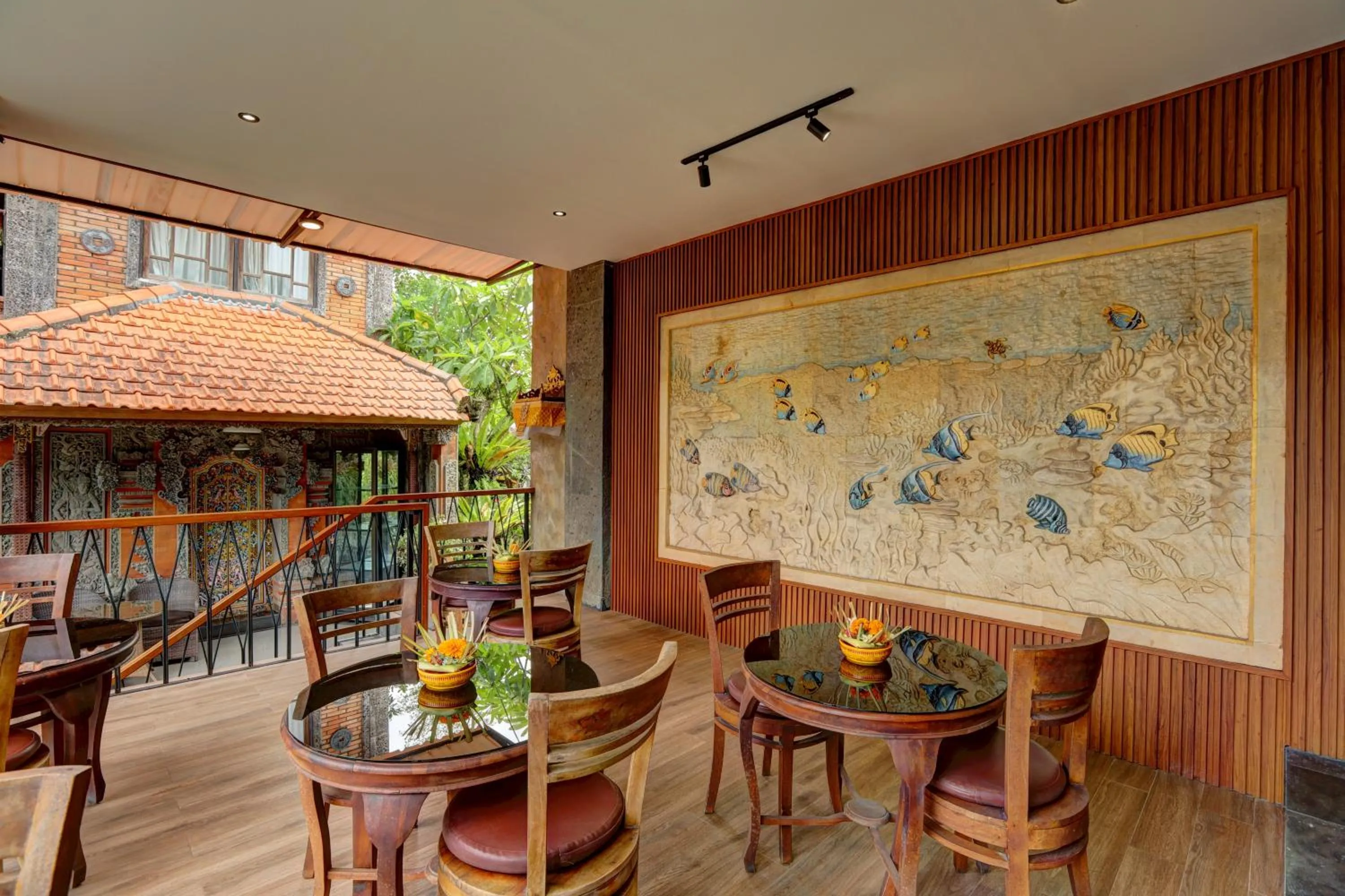 Restaurant/places to eat in Kun - Kun Guest House Ubud