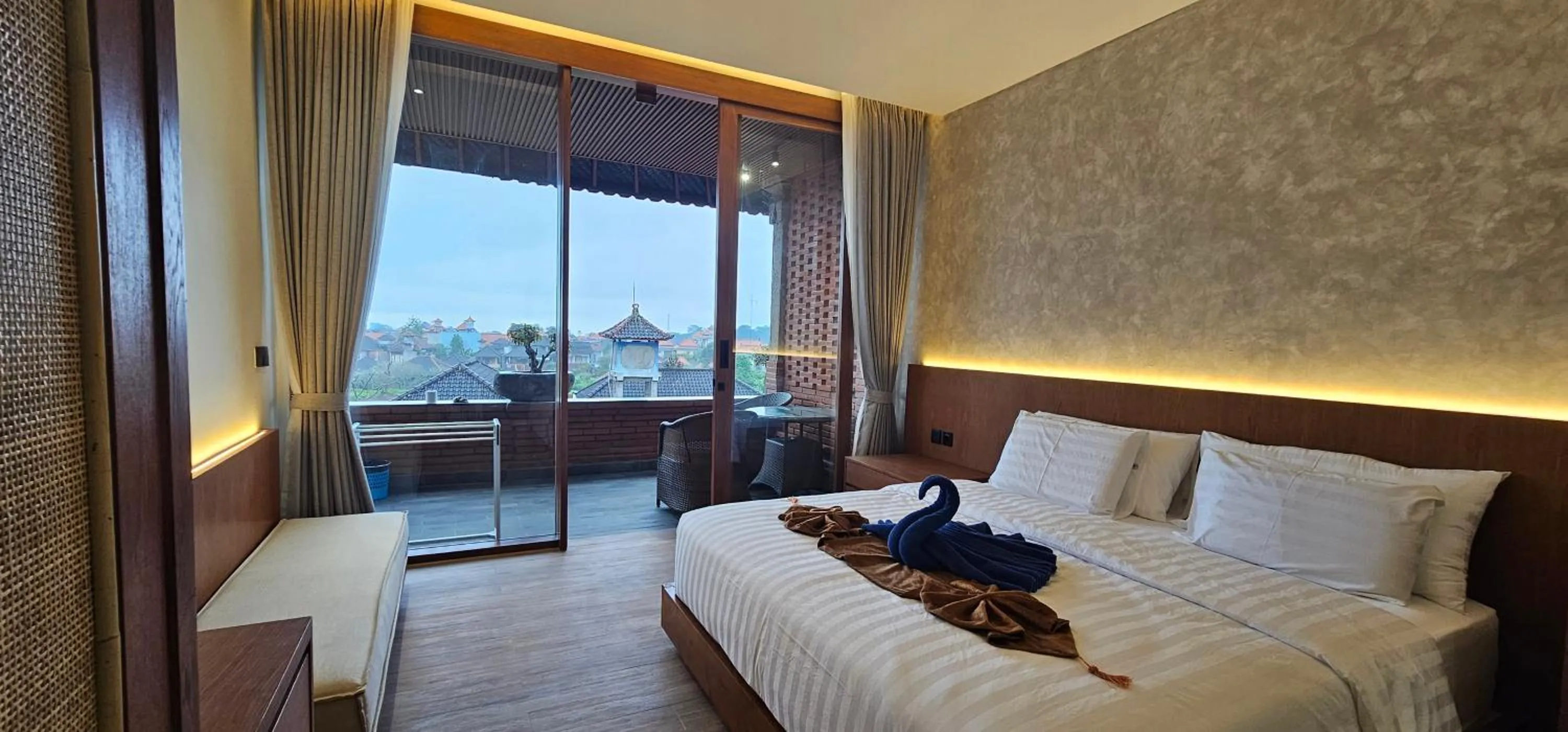 Bed in Kun - Kun Guest House Ubud