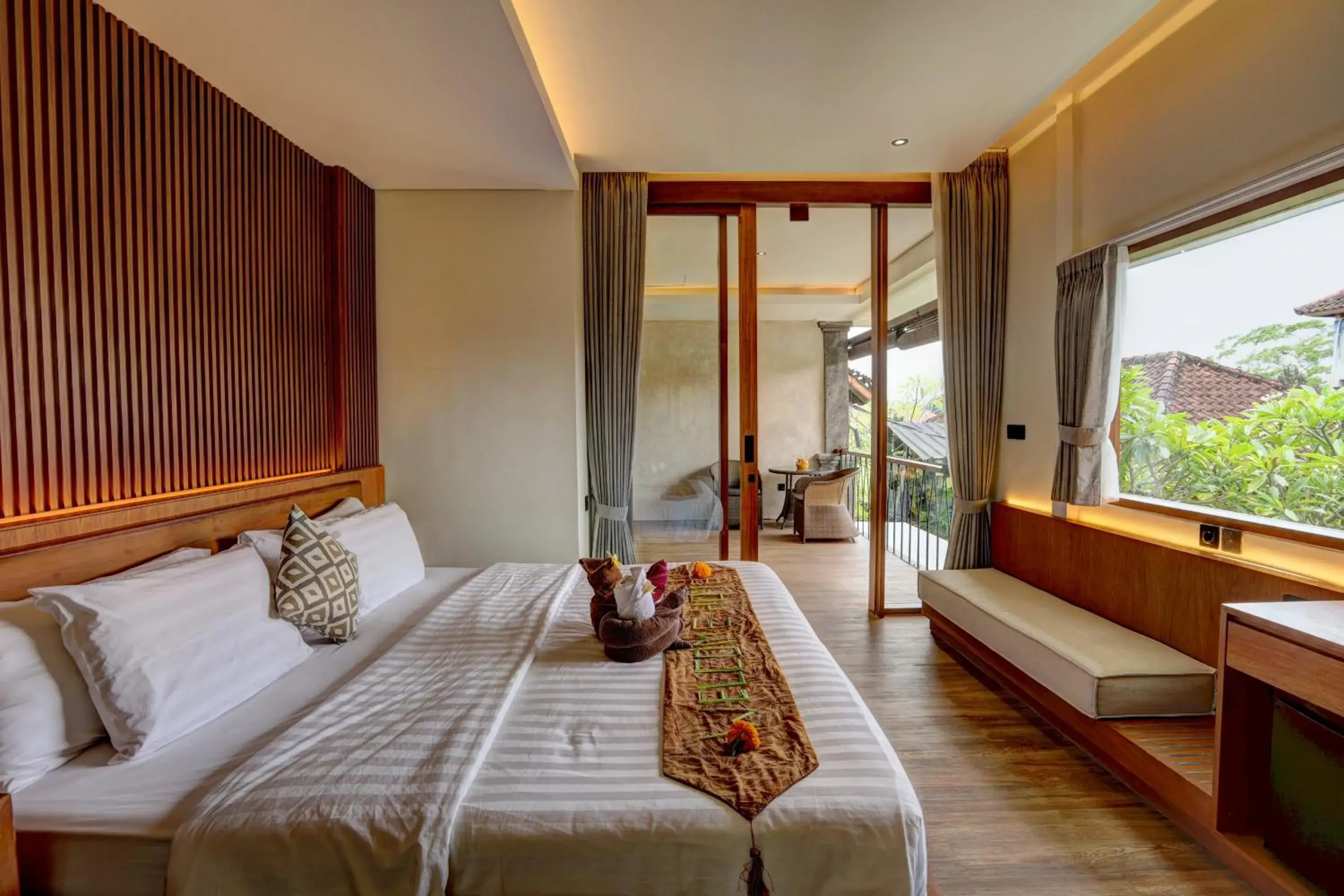 Bed in Kun - Kun Guest House Ubud Bed in Kun - Kun Guest House Ubud