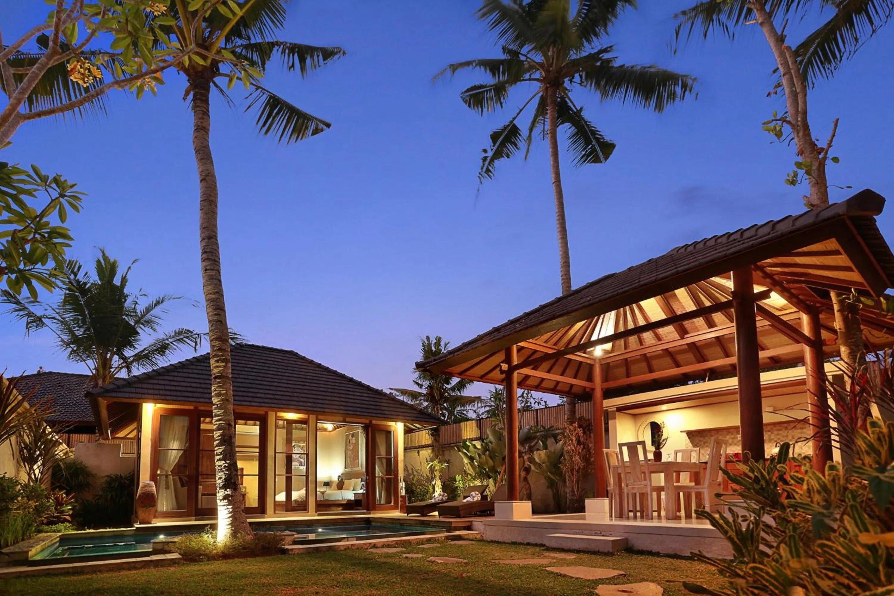 Facade/entrance in The Kampung Ubud Villa