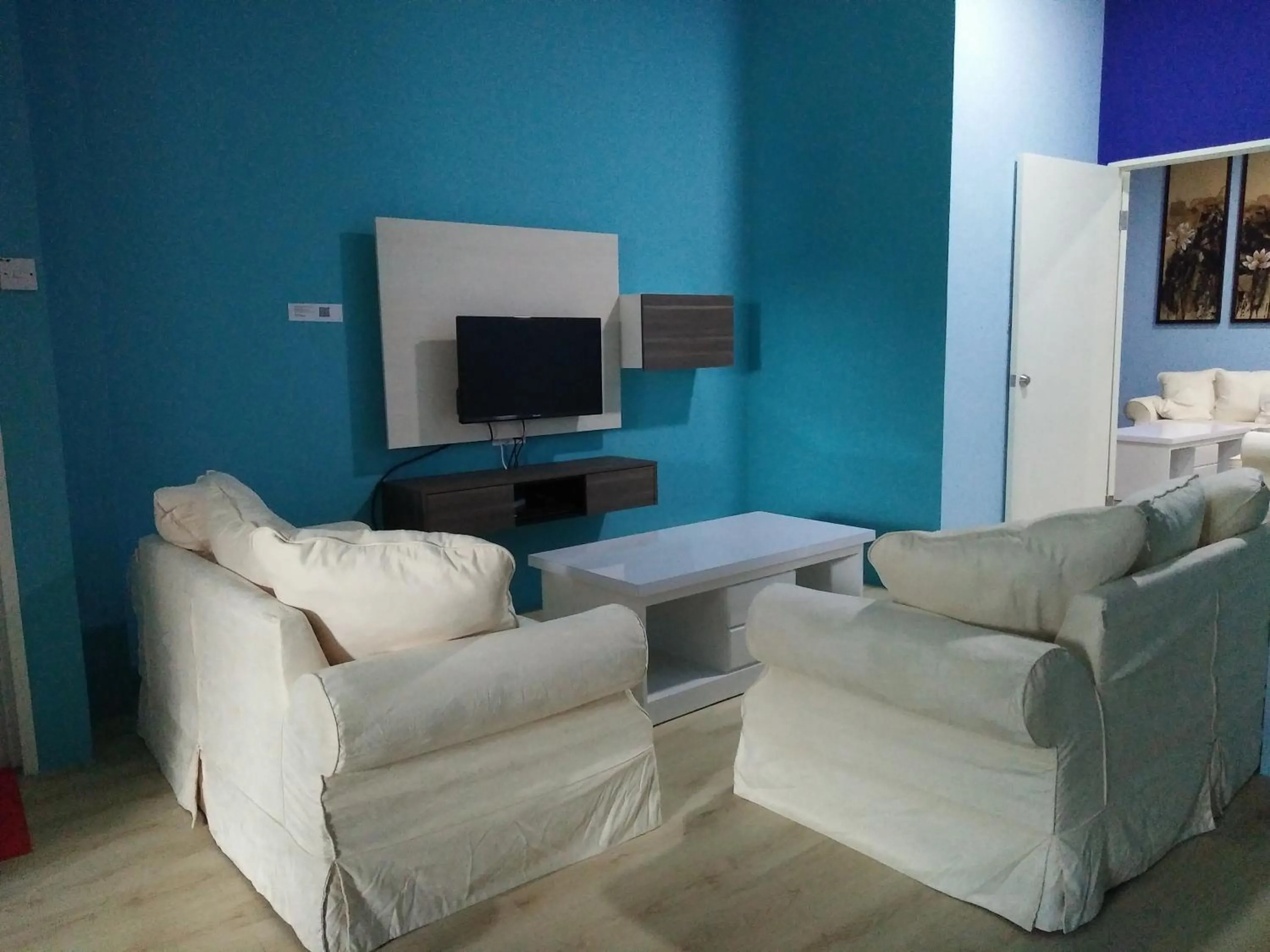 Seating area in Xenia Homestay