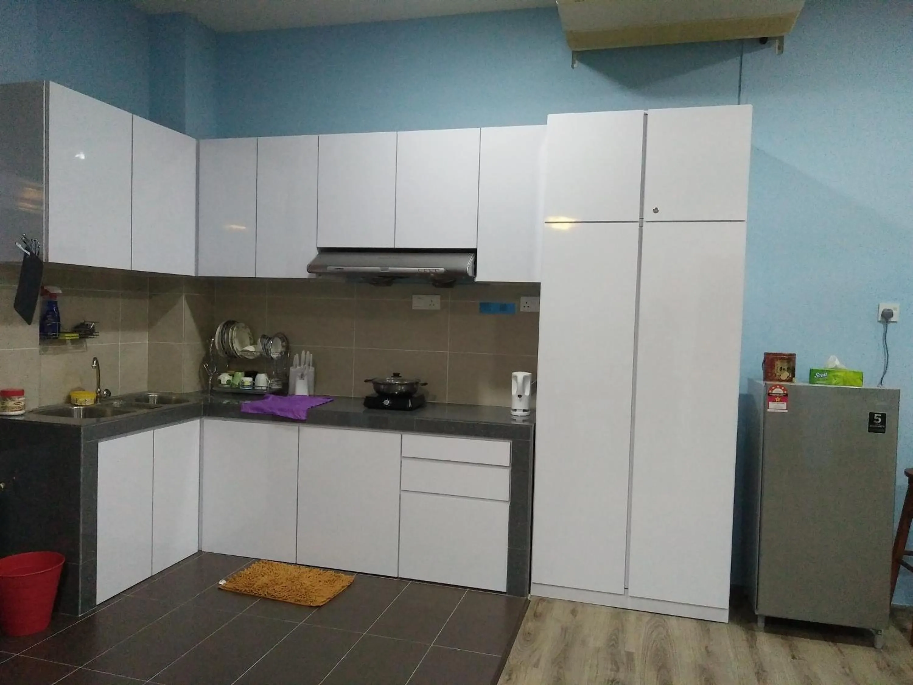 Kitchen or kitchenette in Xenia Homestay
