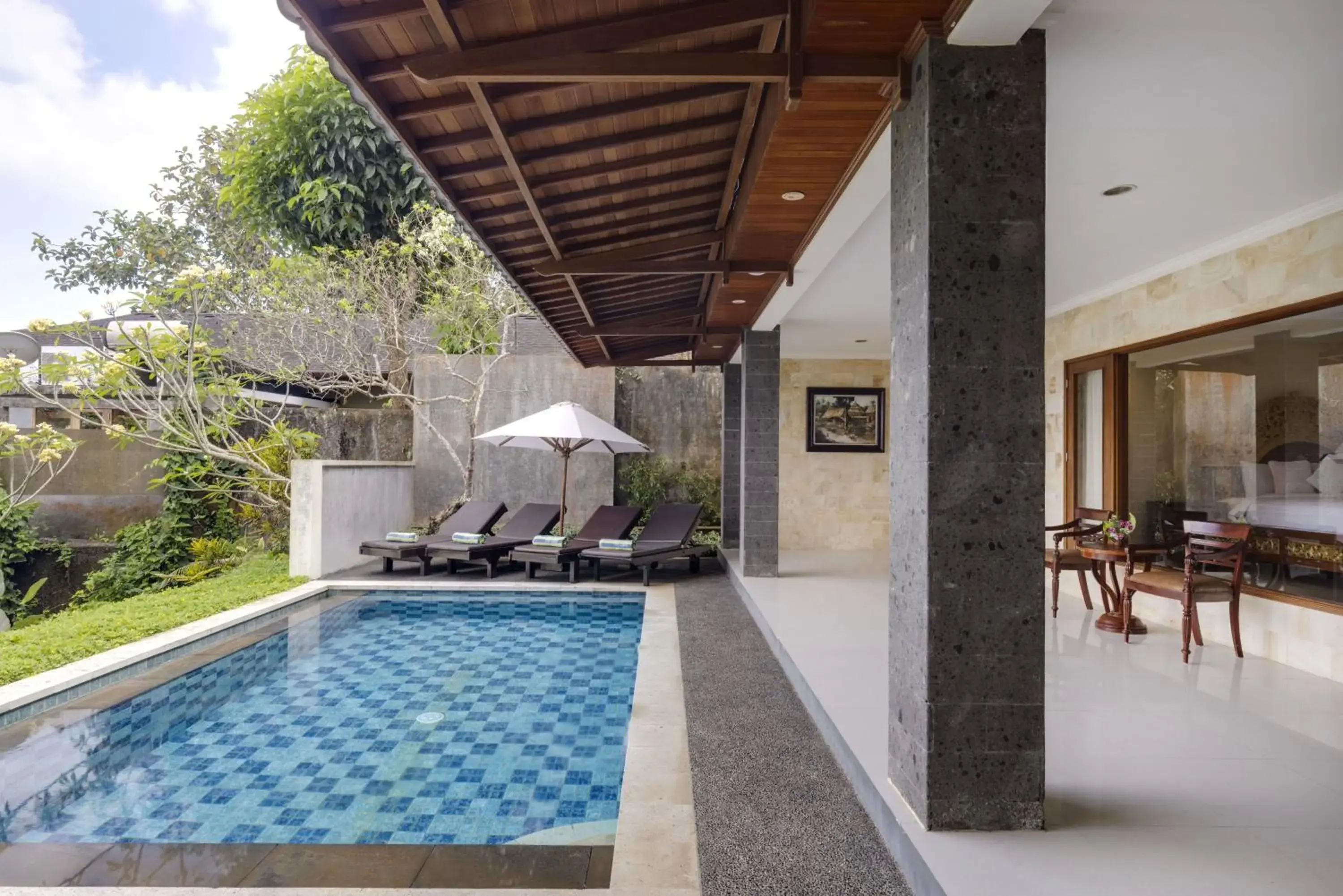 Pool view in Rijasa Agung Resort and Villas Pool view in Rijasa Agung Resort and Villas
