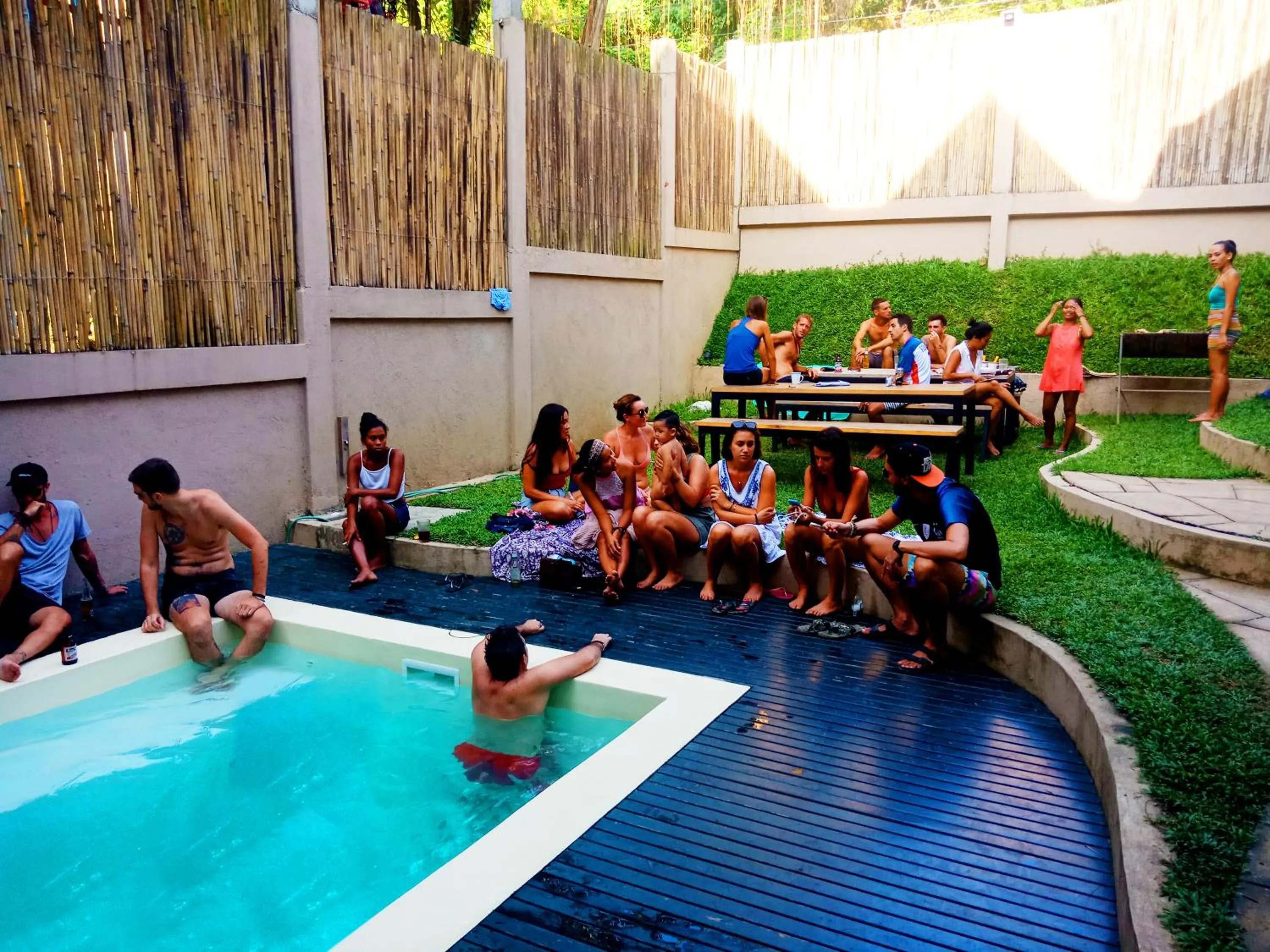 People in Kame House Hostel