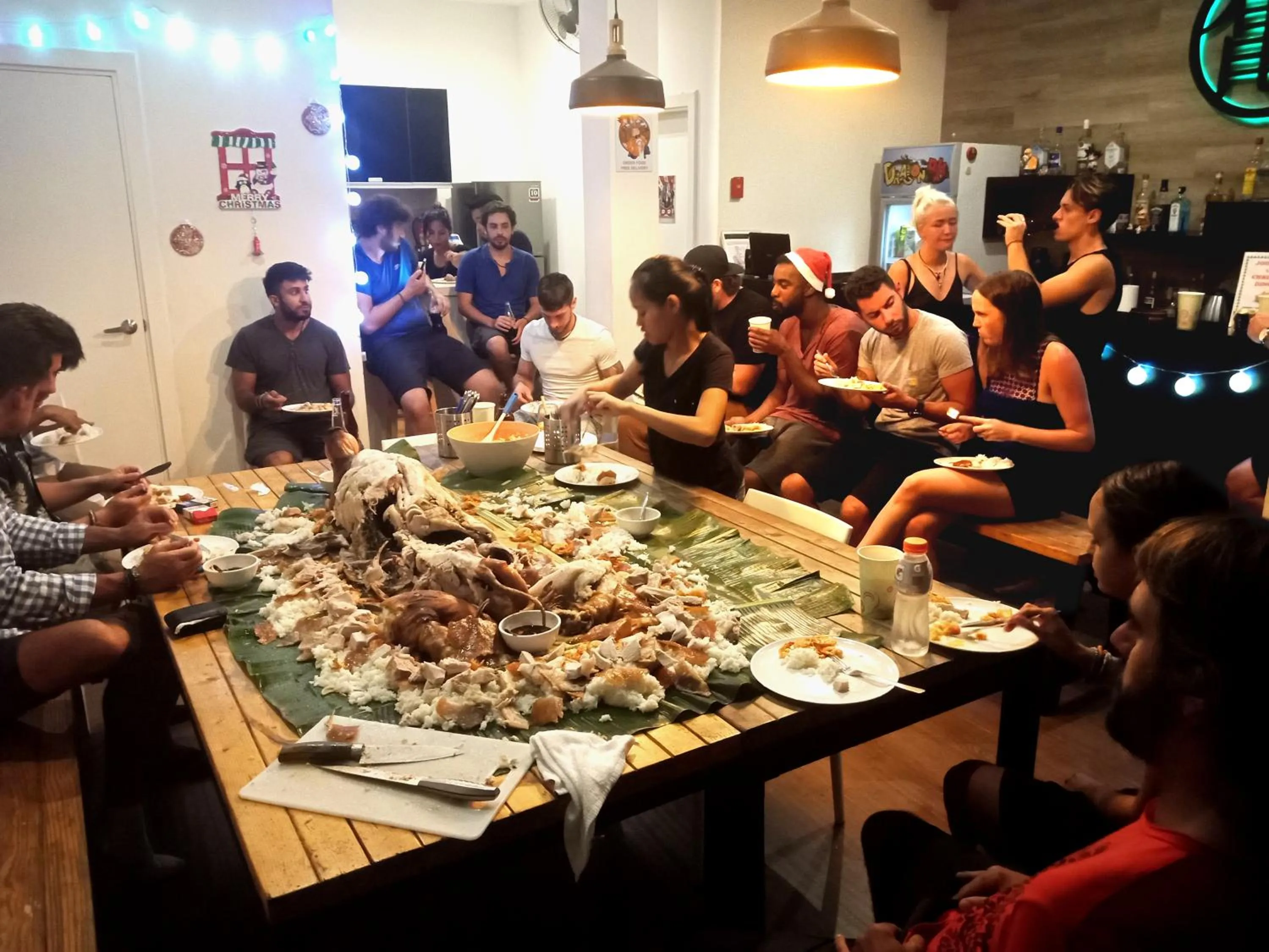 People in Kame House Hostel