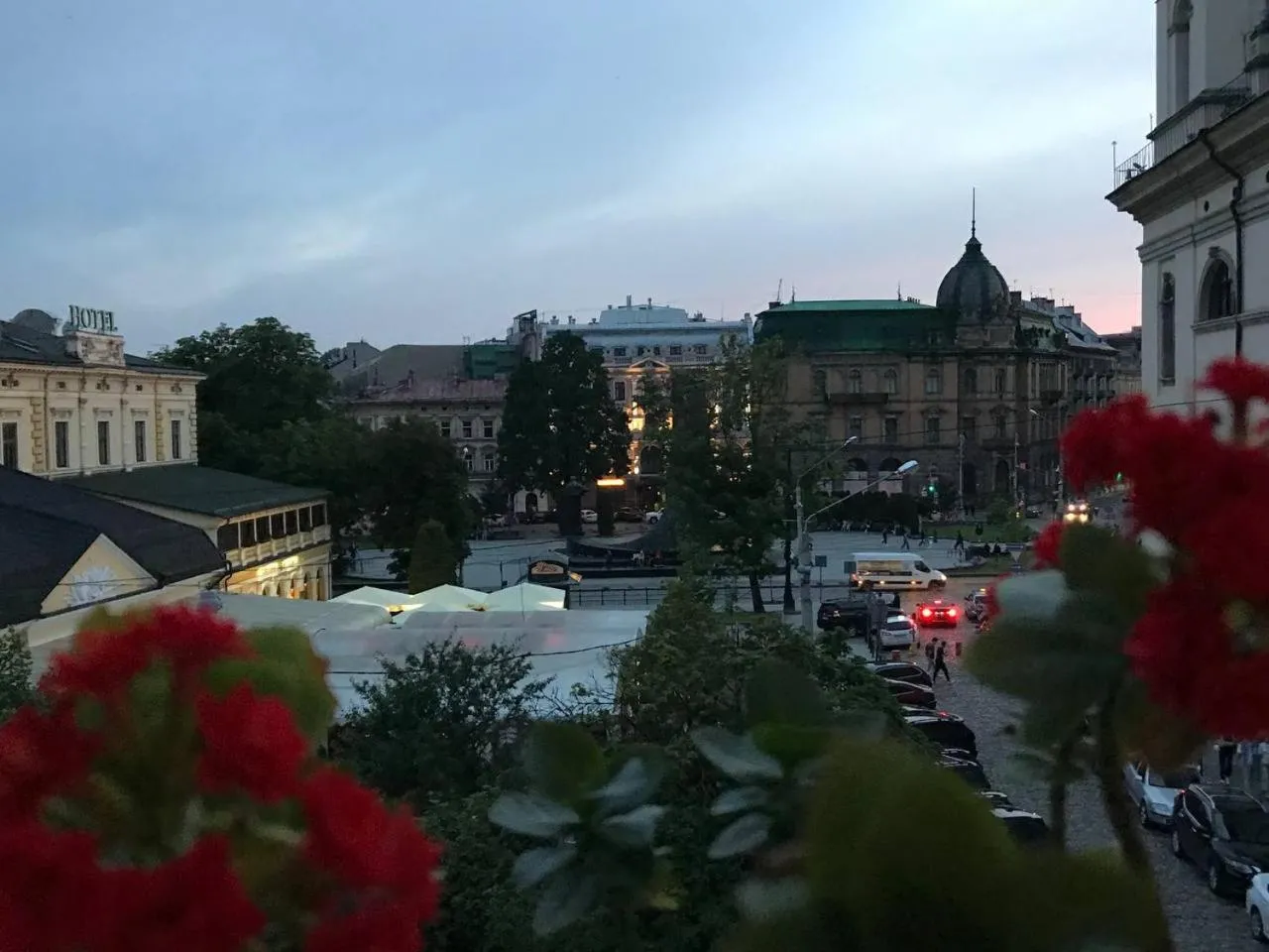 City view in Coffee Home Hostel