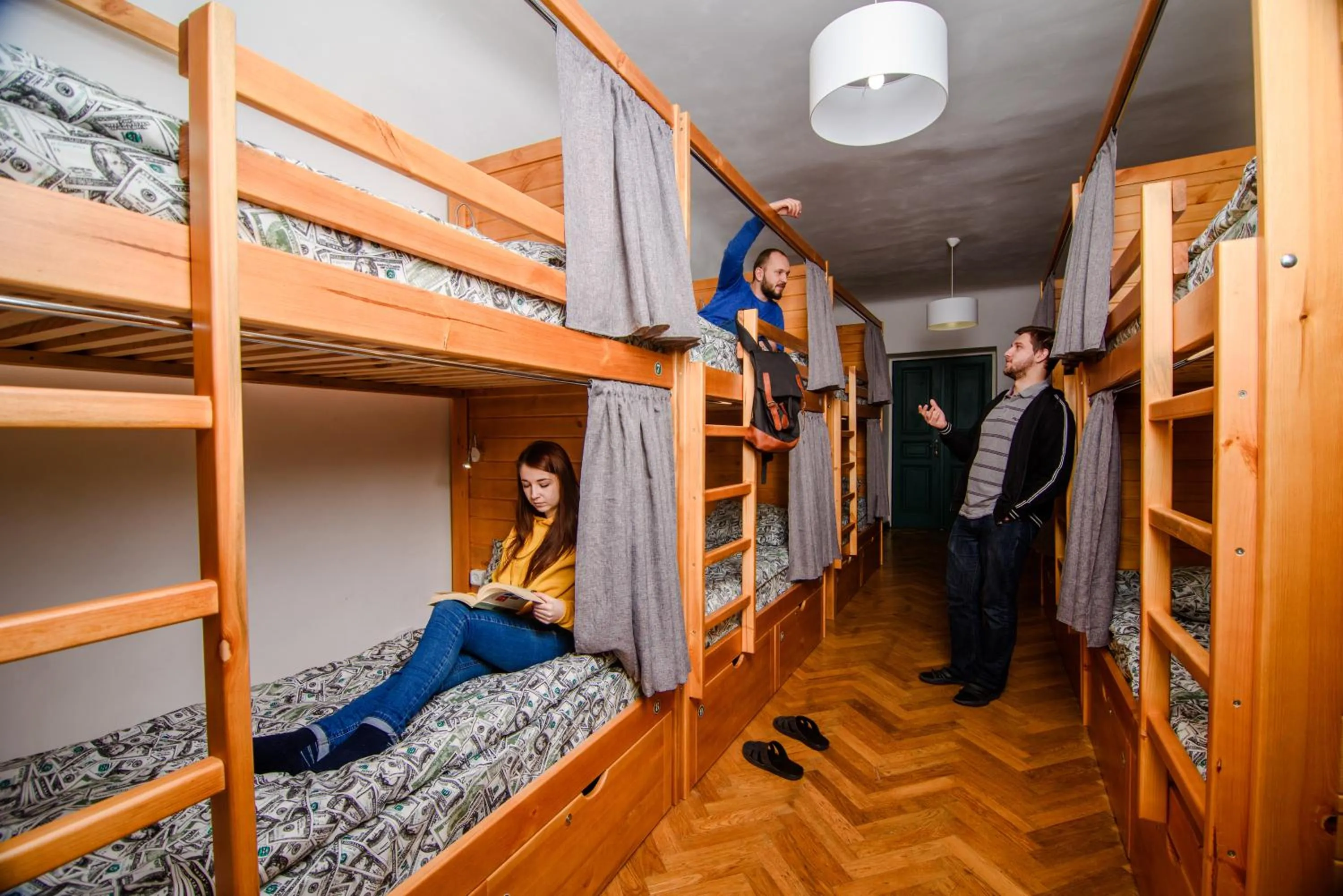 group of guests, Bed in Coffee Home Hostel