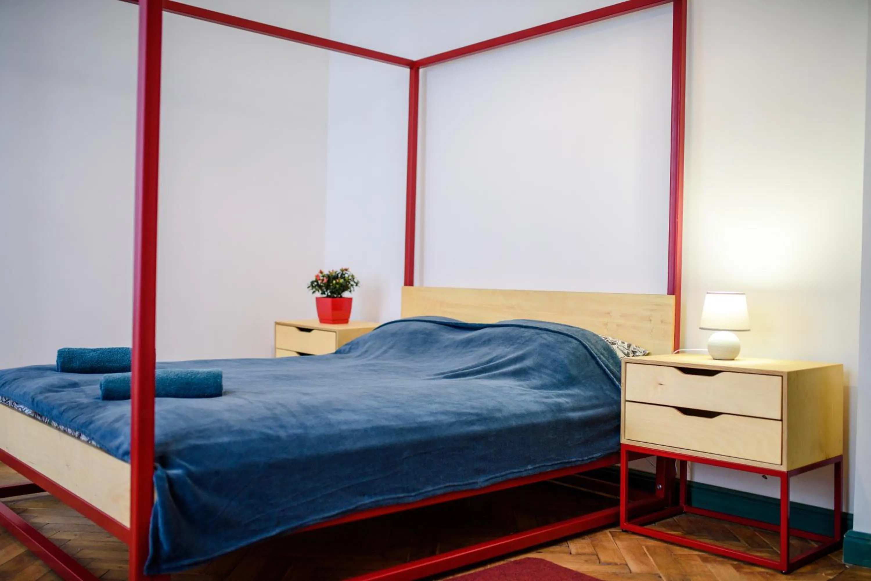 Decorative detail, Bed in Coffee Home Hostel