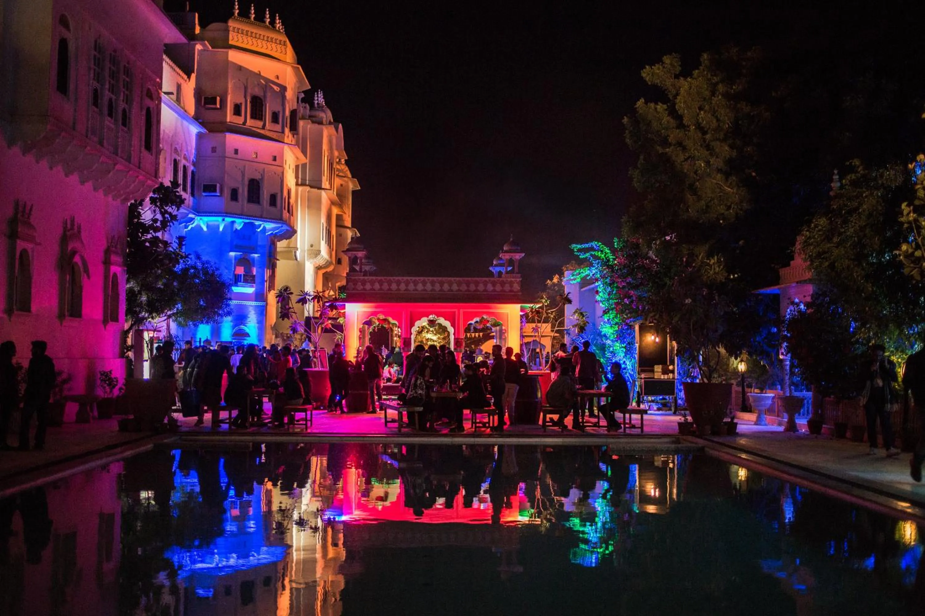 BBQ facilities in Alsisar Mahal- Heritage Hotel