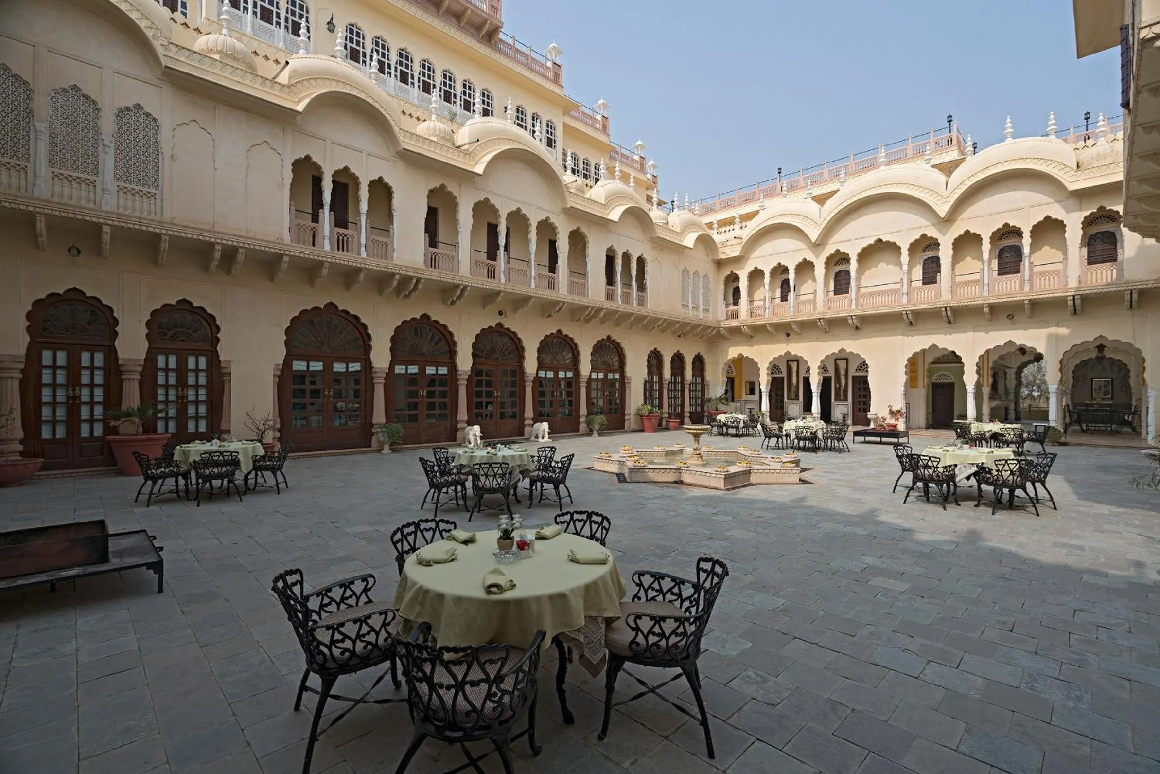 Property building in Alsisar Mahal- Heritage Hotel