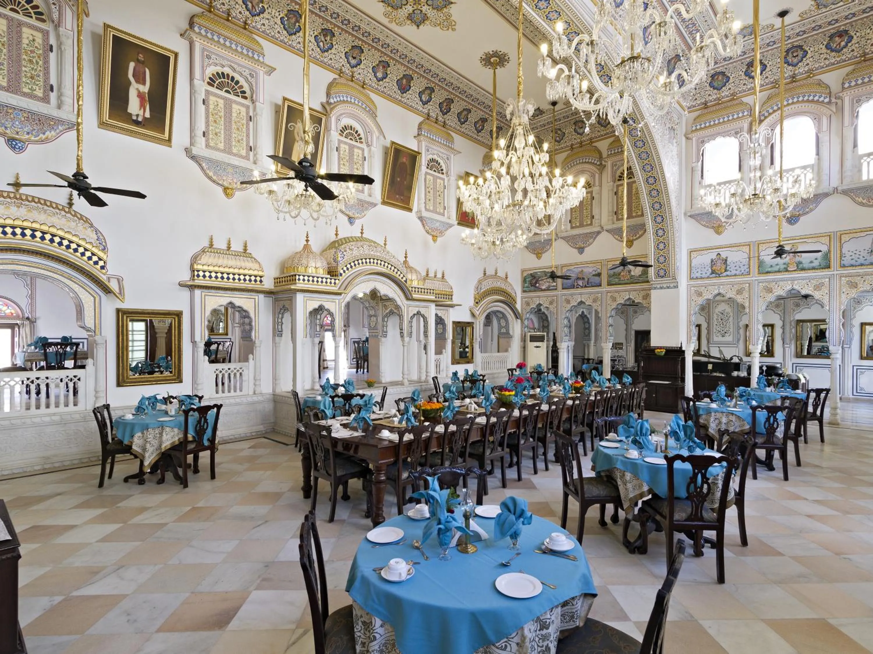 Restaurant/places to eat in Alsisar Mahal- Heritage Hotel