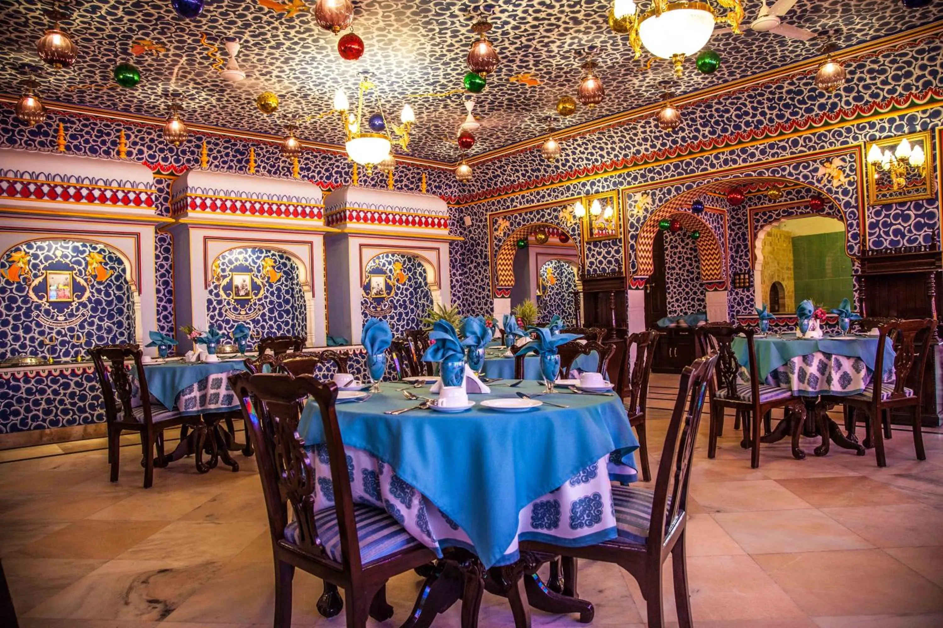 Restaurant/places to eat in Alsisar Mahal- Heritage Hotel