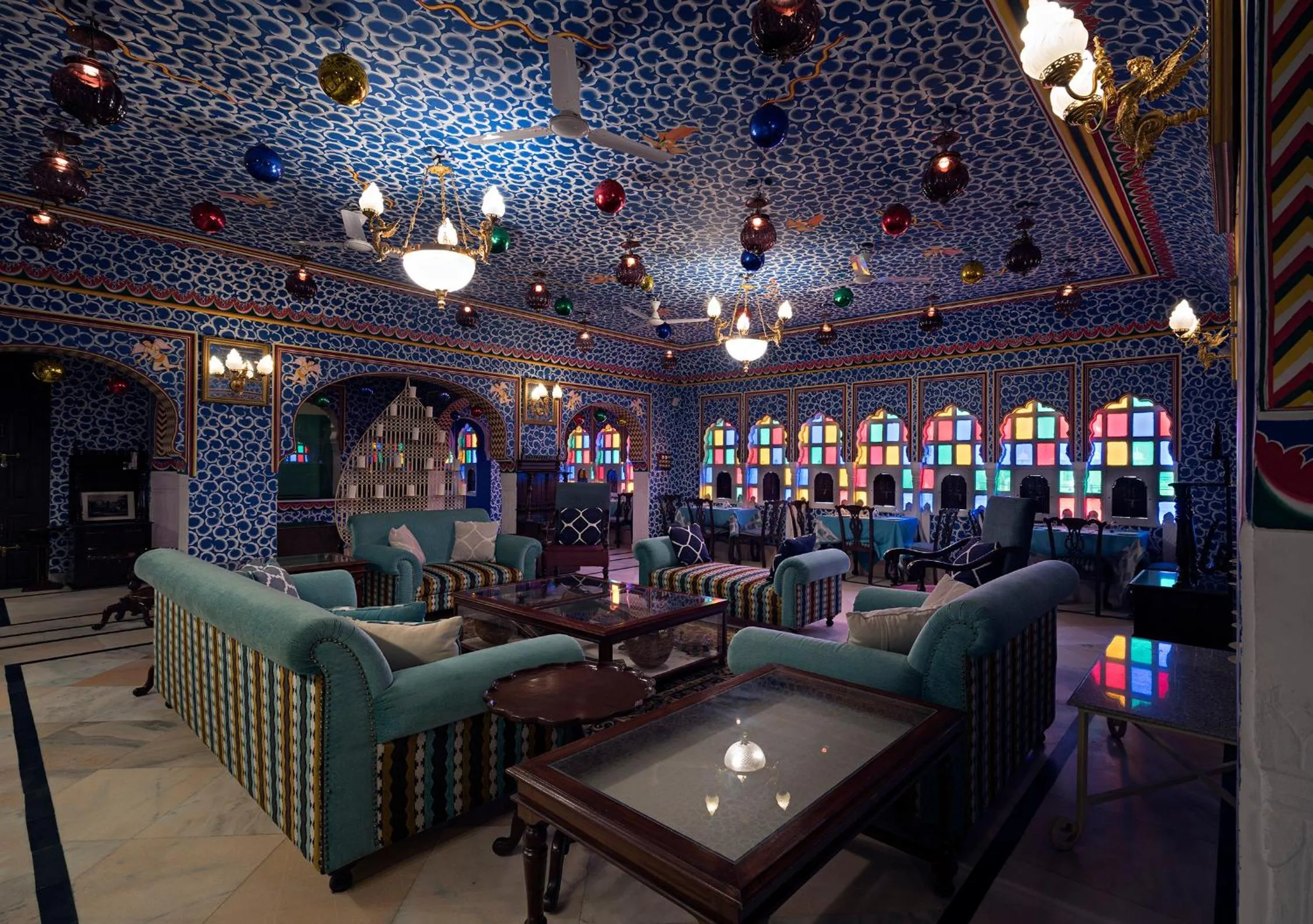 Restaurant/places to eat in Alsisar Mahal- Heritage Hotel