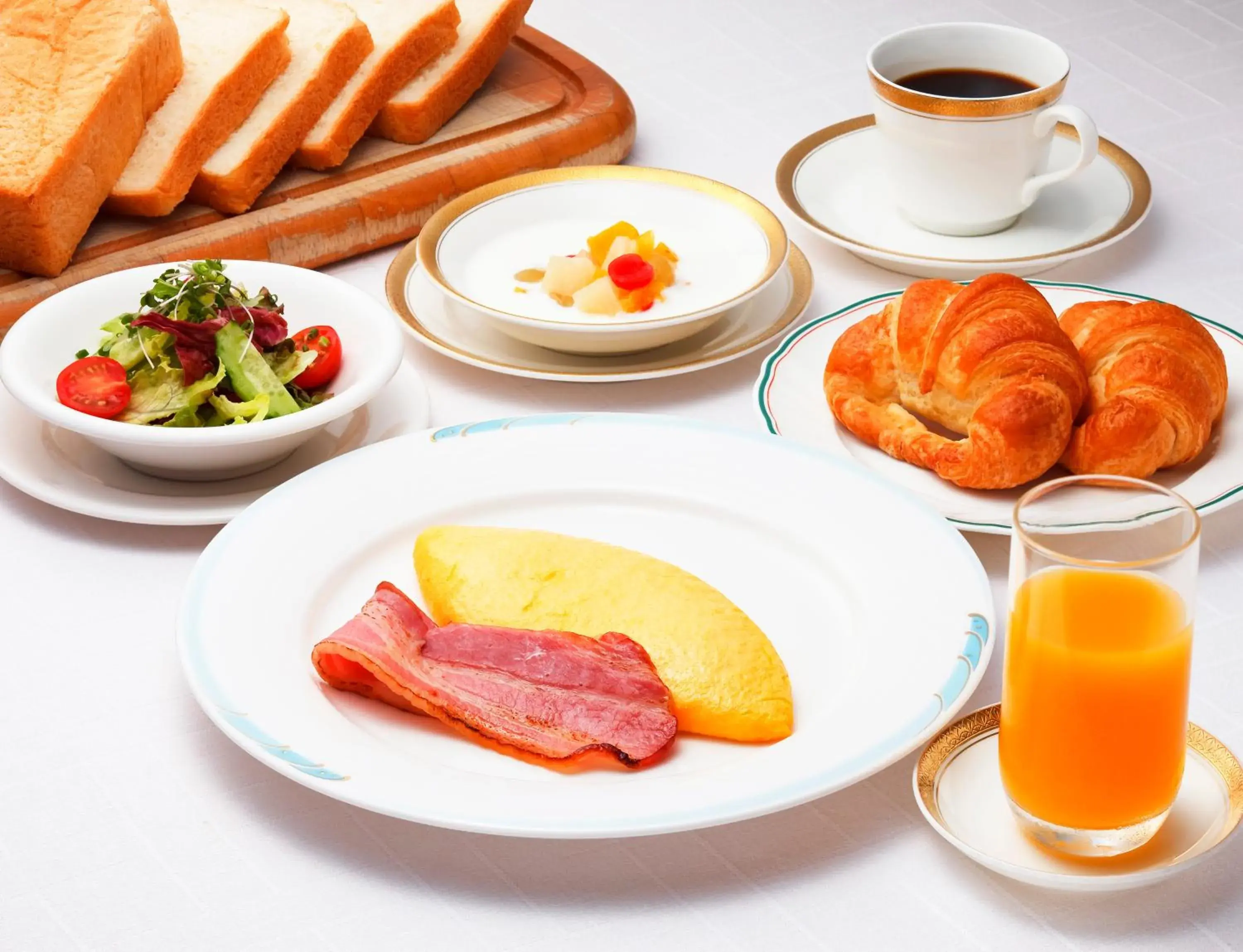 Buffet breakfast in Kofu Kinenbi Hotel Buffet breakfast in Kofu Kinenbi Hotel