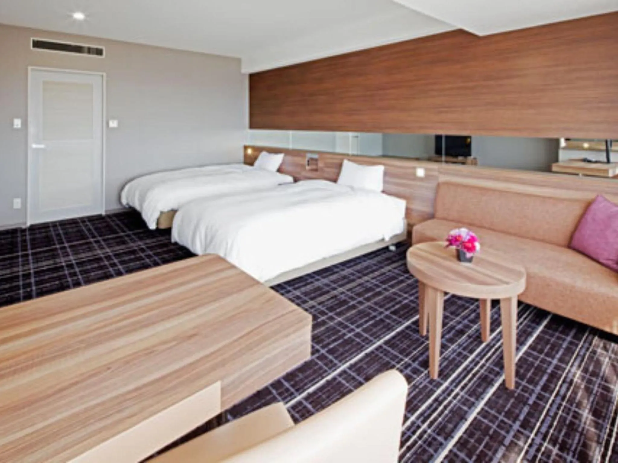 Bed in Kofu Kinenbi Hotel