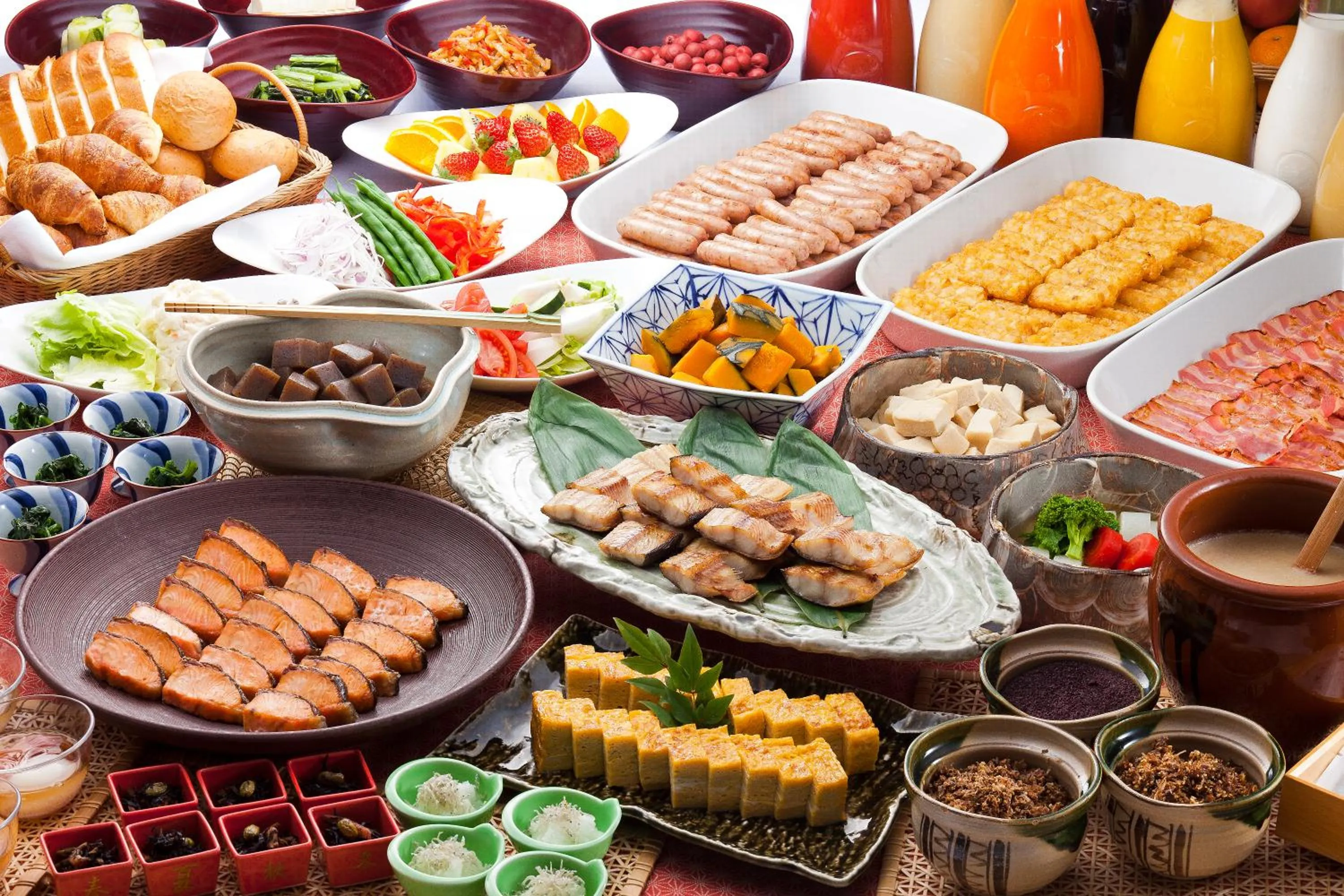 Food in Kofu Kinenbi Hotel