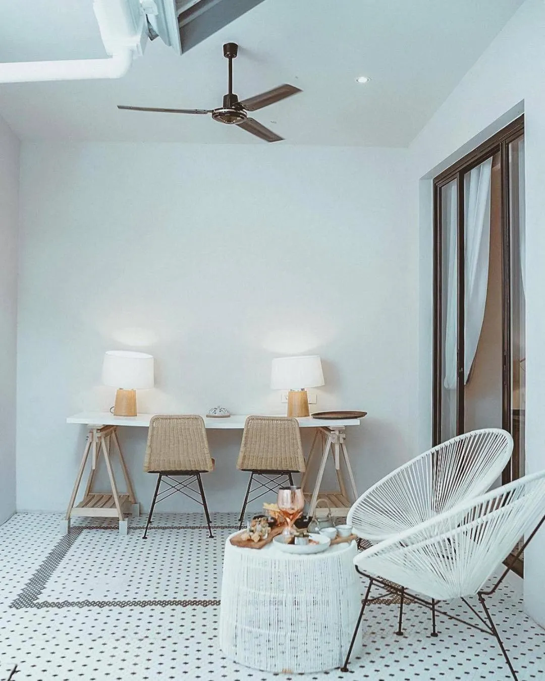 Seating area in Treevana Club Chiangmai