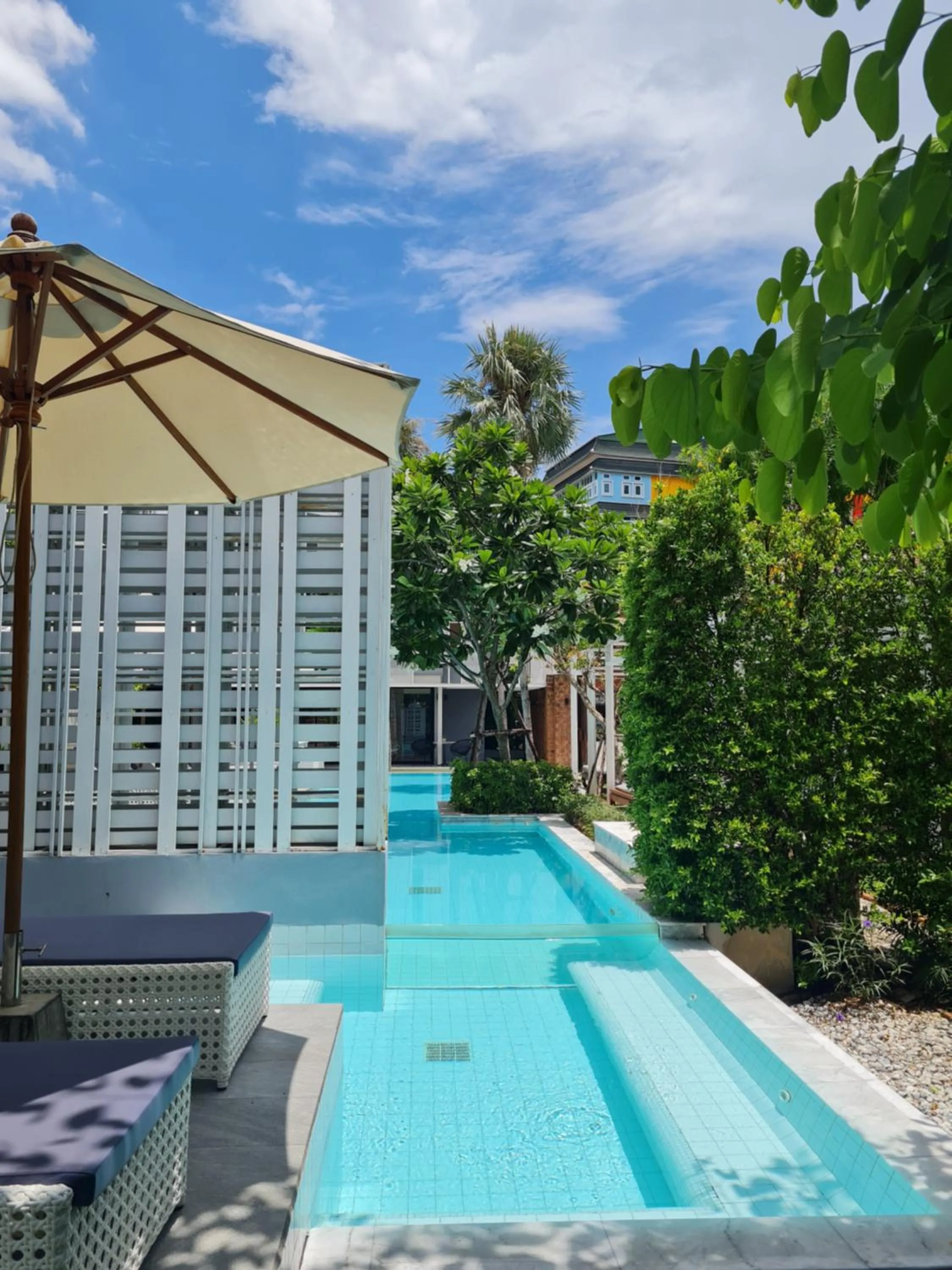 Pool view in Treevana Club Chiangmai