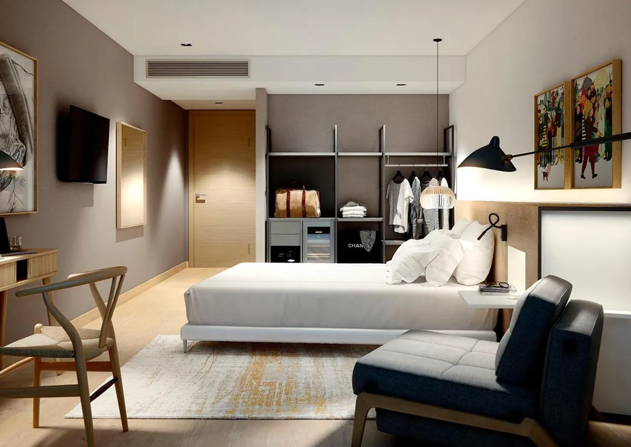 Photo of the whole room, Bed in Hotel Bide Bide Tolosa