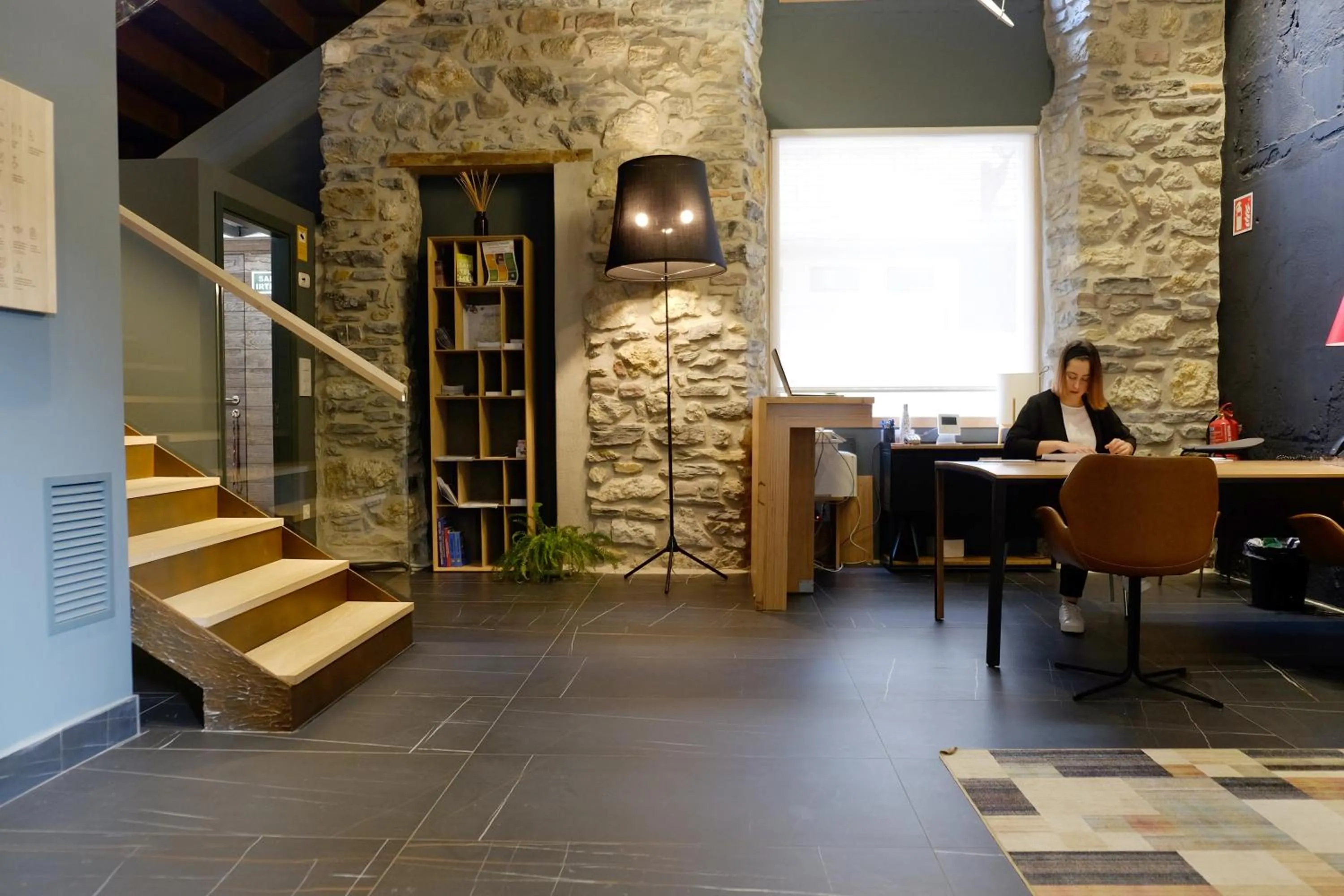 Lobby or reception in Hotel Bide Bide Tolosa