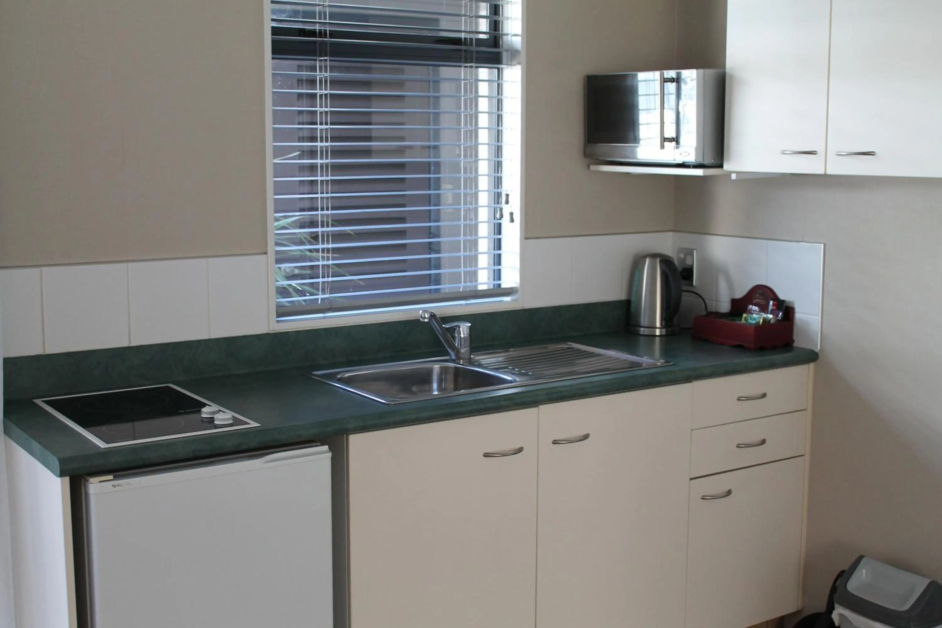 Kitchen or kitchenette in Aquarius Motor Inn