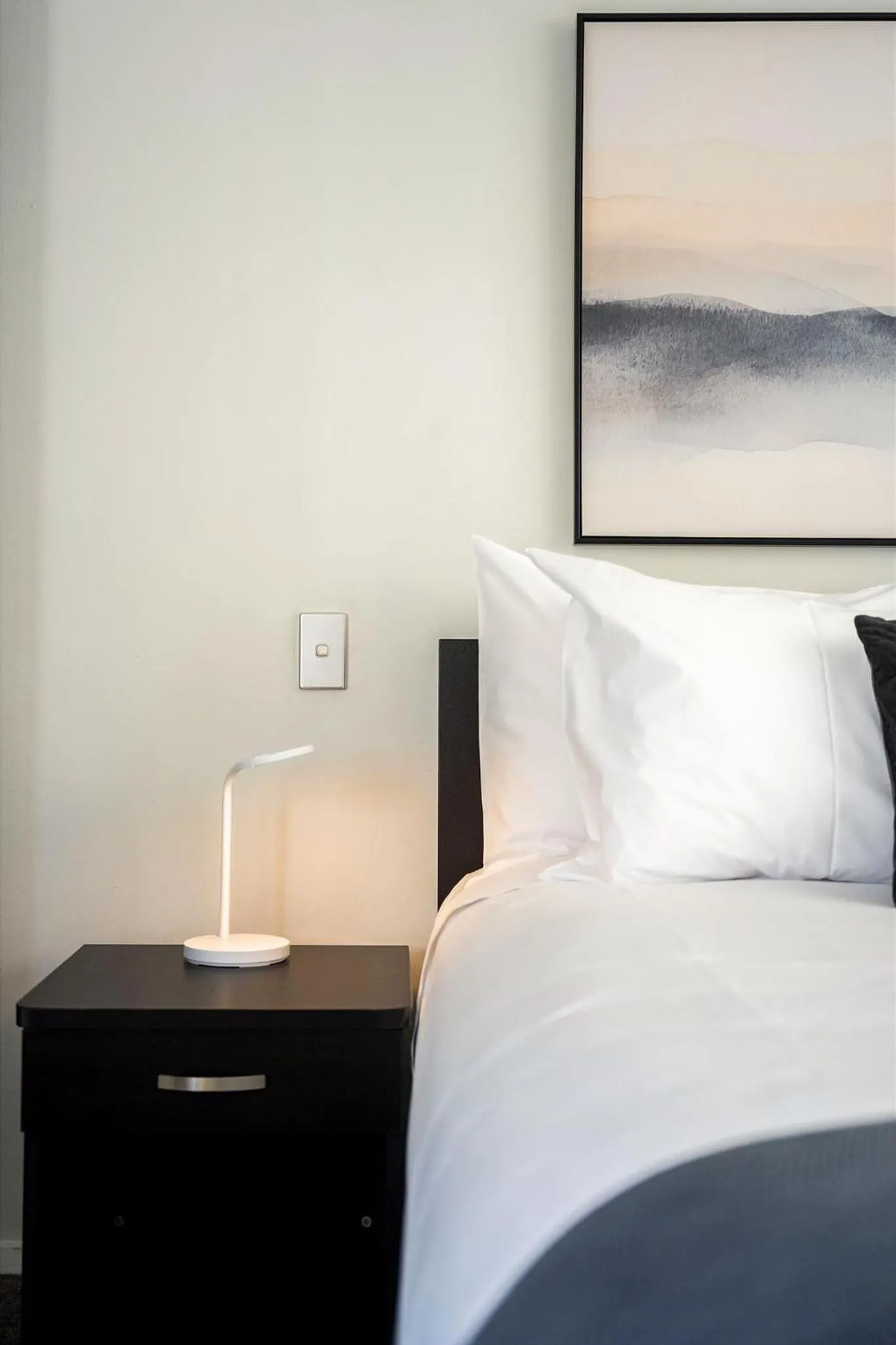 Bed in Aquarius Motor Inn