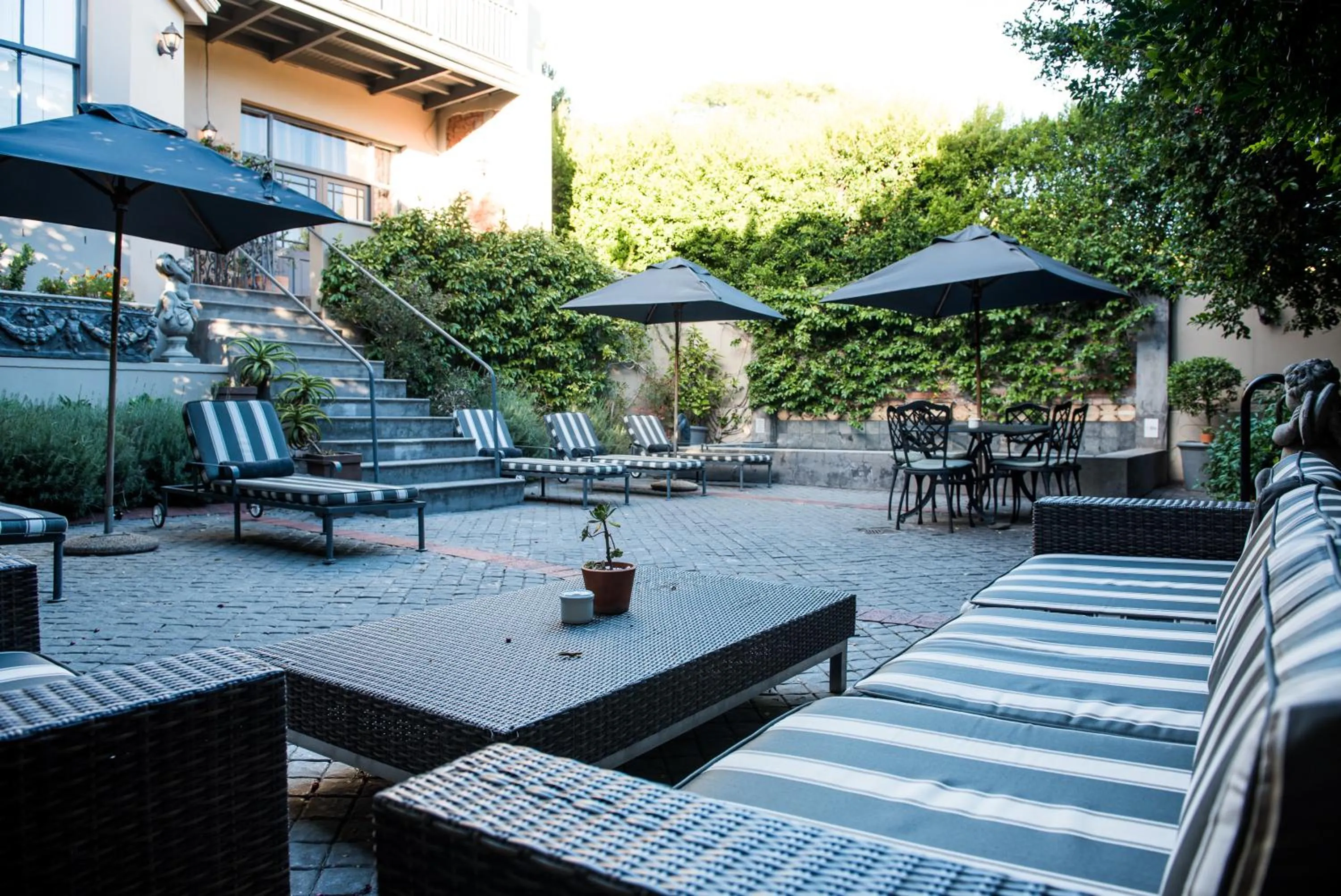 Swimming pool in Welgelegen House