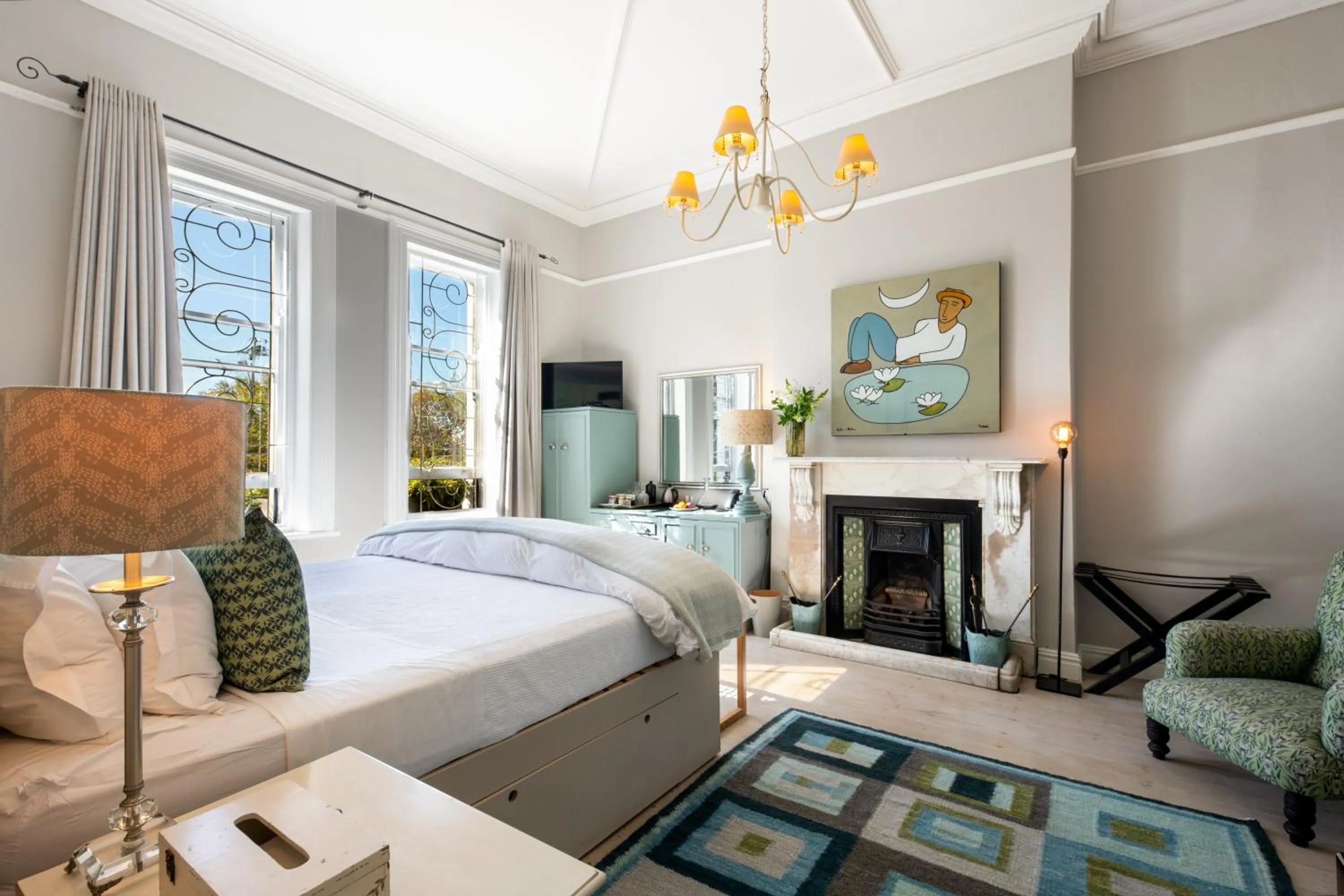 Photo of the whole room, Bed in Welgelegen House