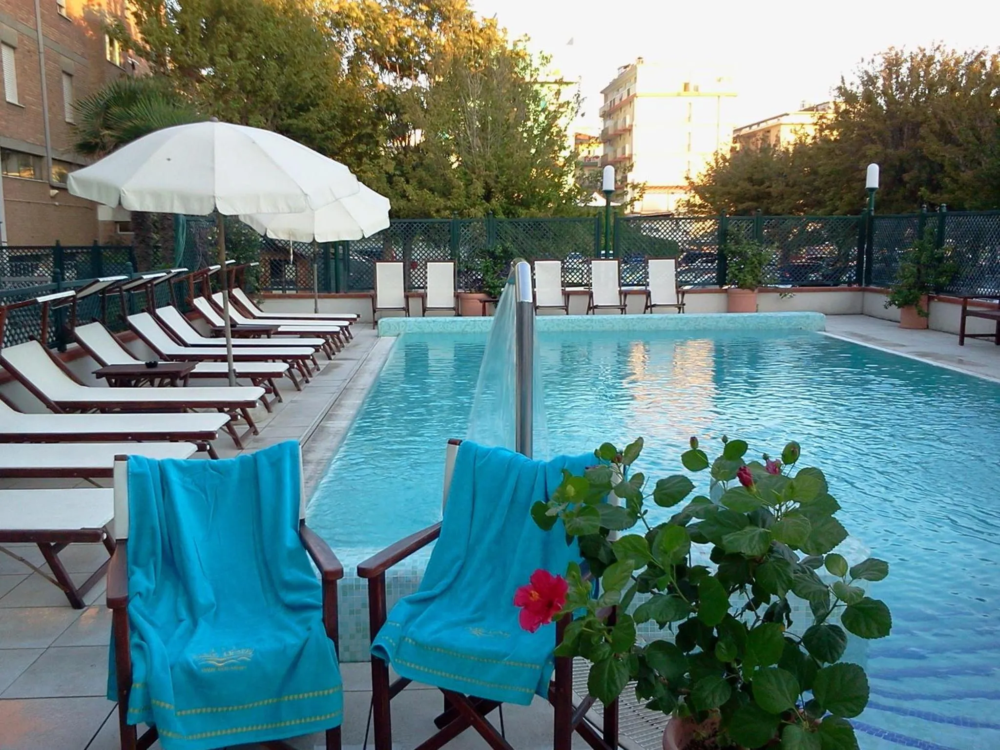 Swimming pool in Hotel Gaby