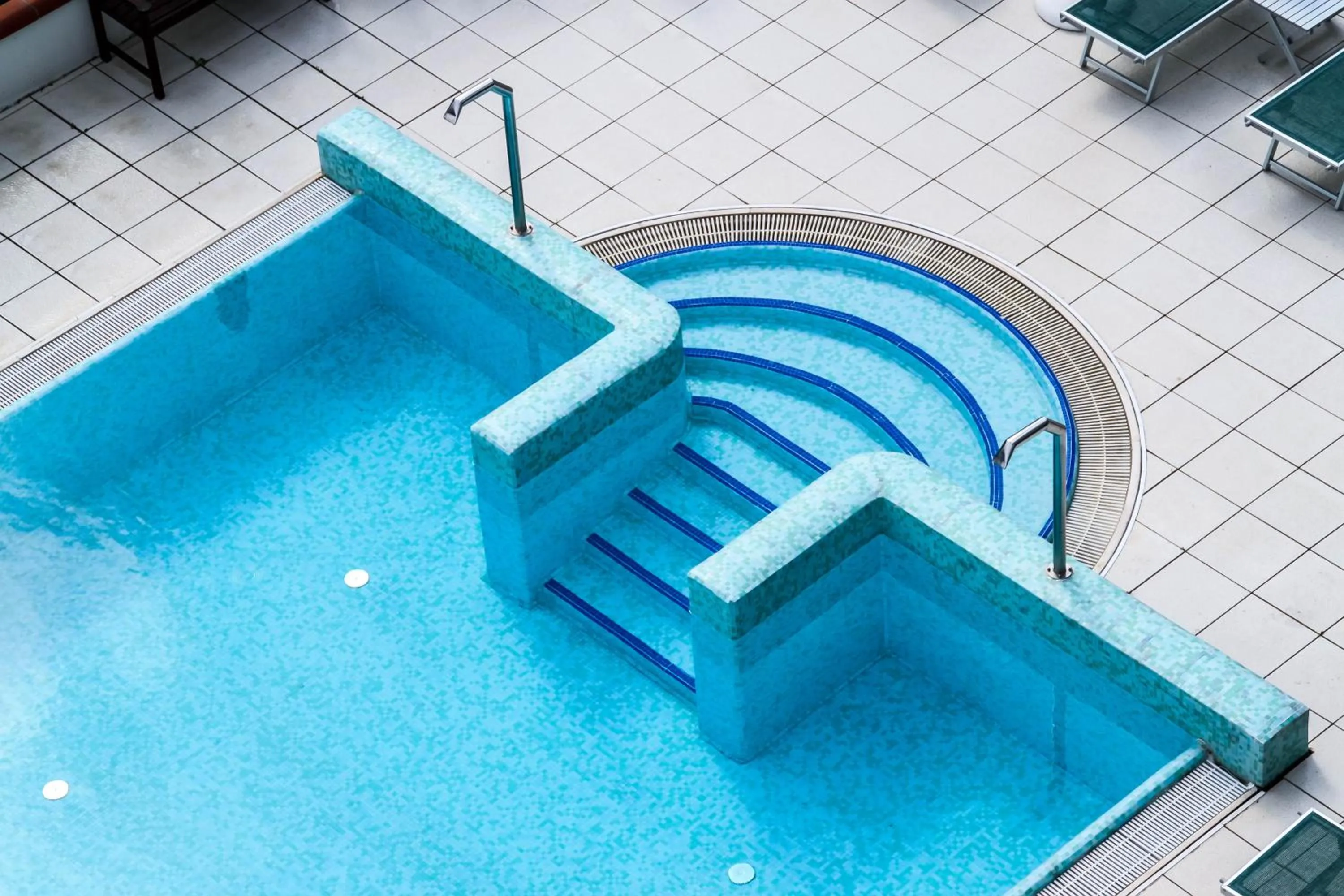 Pool view in Hotel Gaby