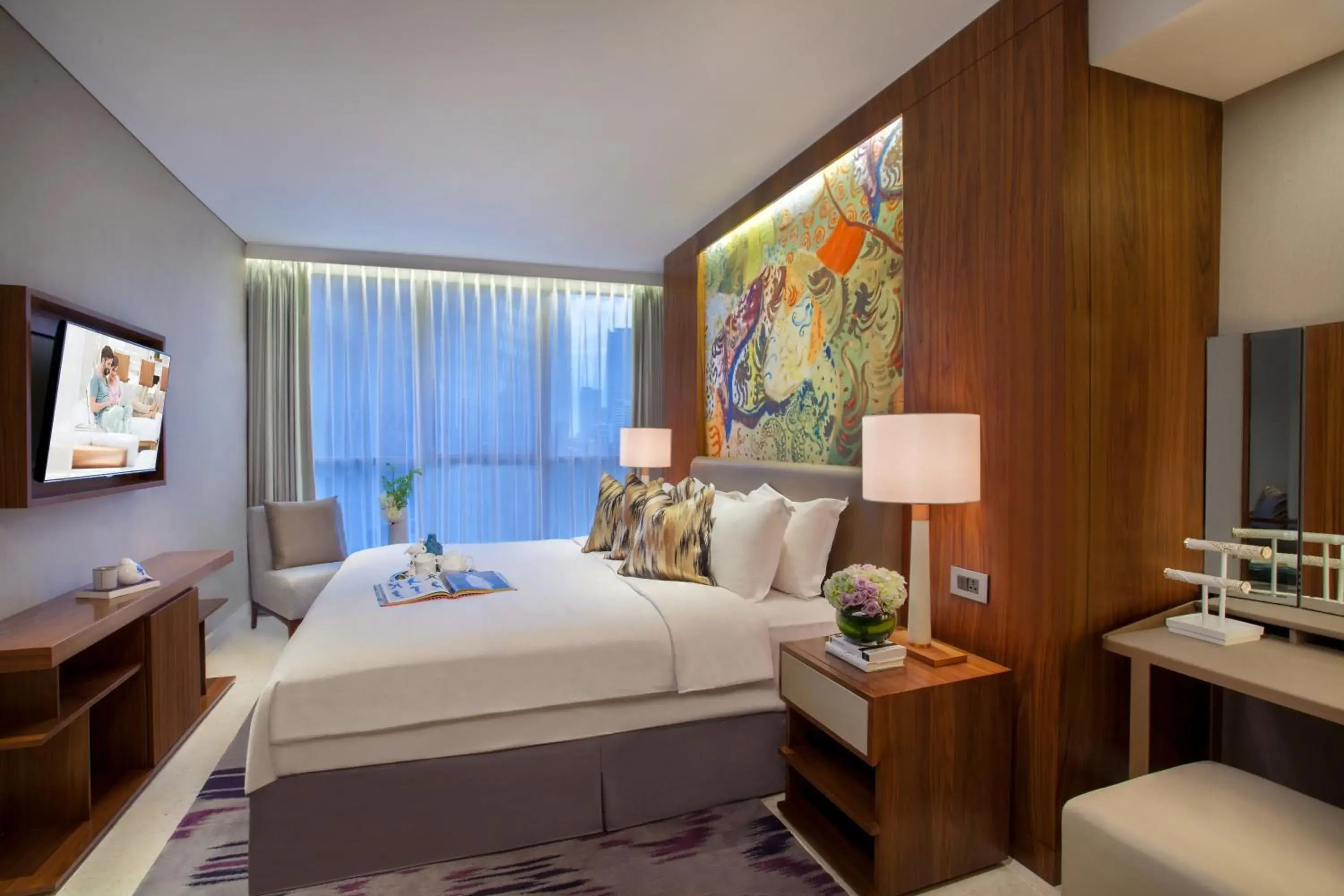 Bed in Ascott Sudirman Jakarta Bed in Ascott Sudirman Jakarta