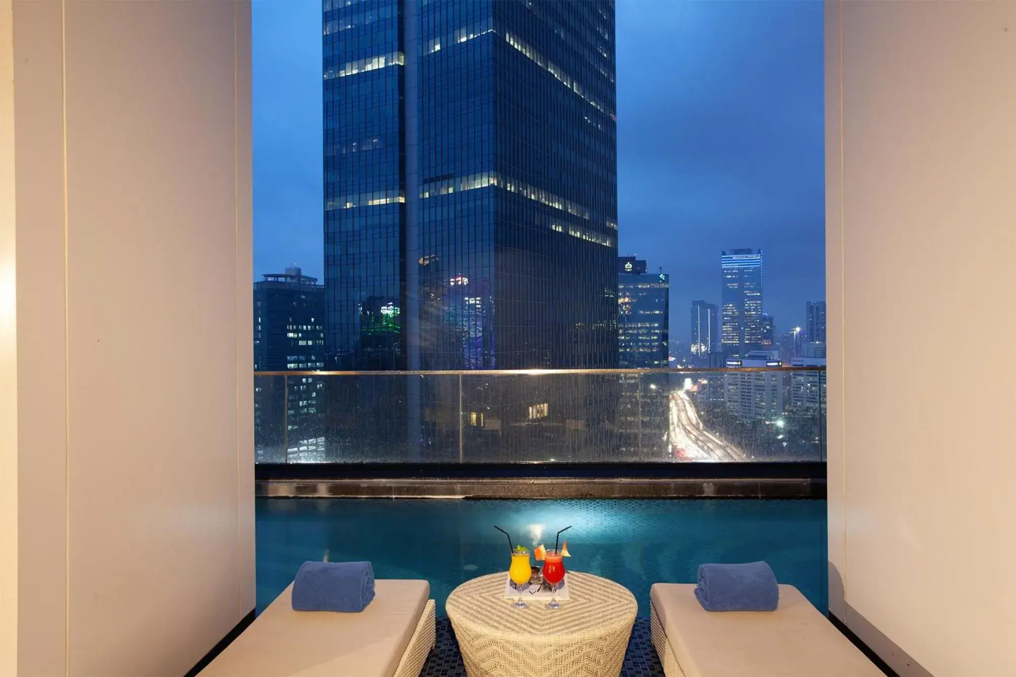City view in Ascott Sudirman Jakarta City view in Ascott Sudirman Jakarta